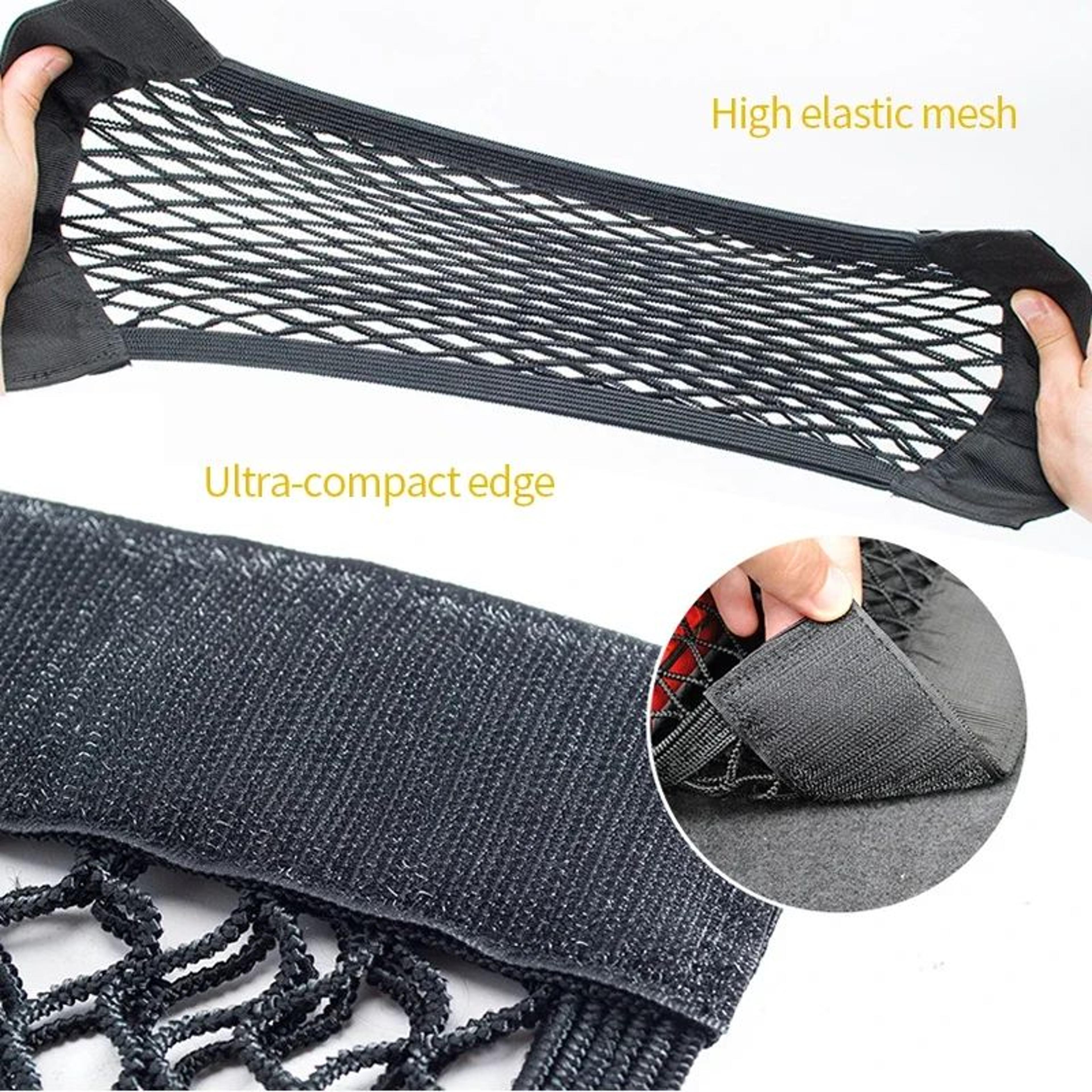 Universal Car Trunk Organizer Mesh Net  Elastic Seat Back Storage Pocket 4