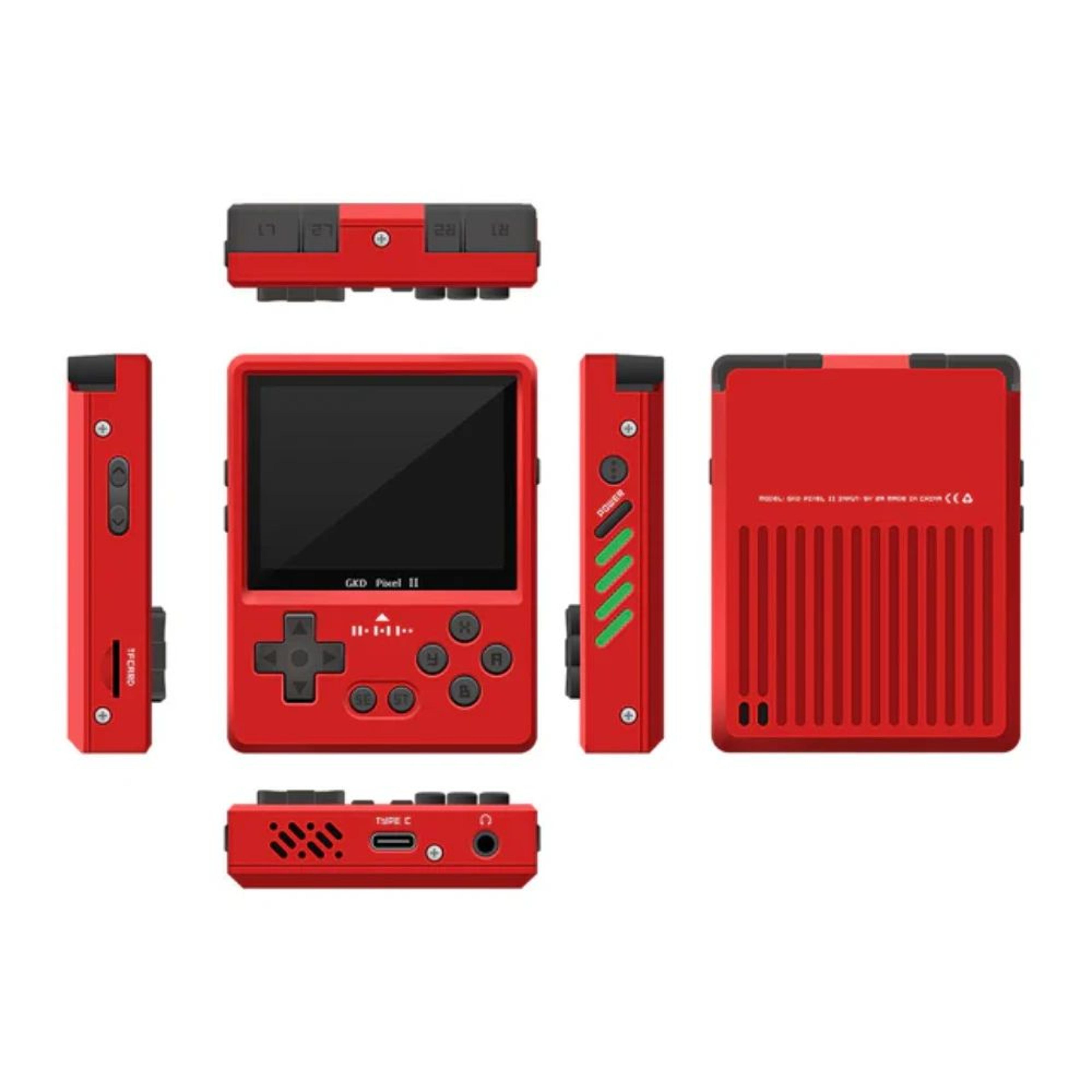 PixelForge Retro Metal Handheld Game Console  Portable Gaming System With 5000 Classic Games 9