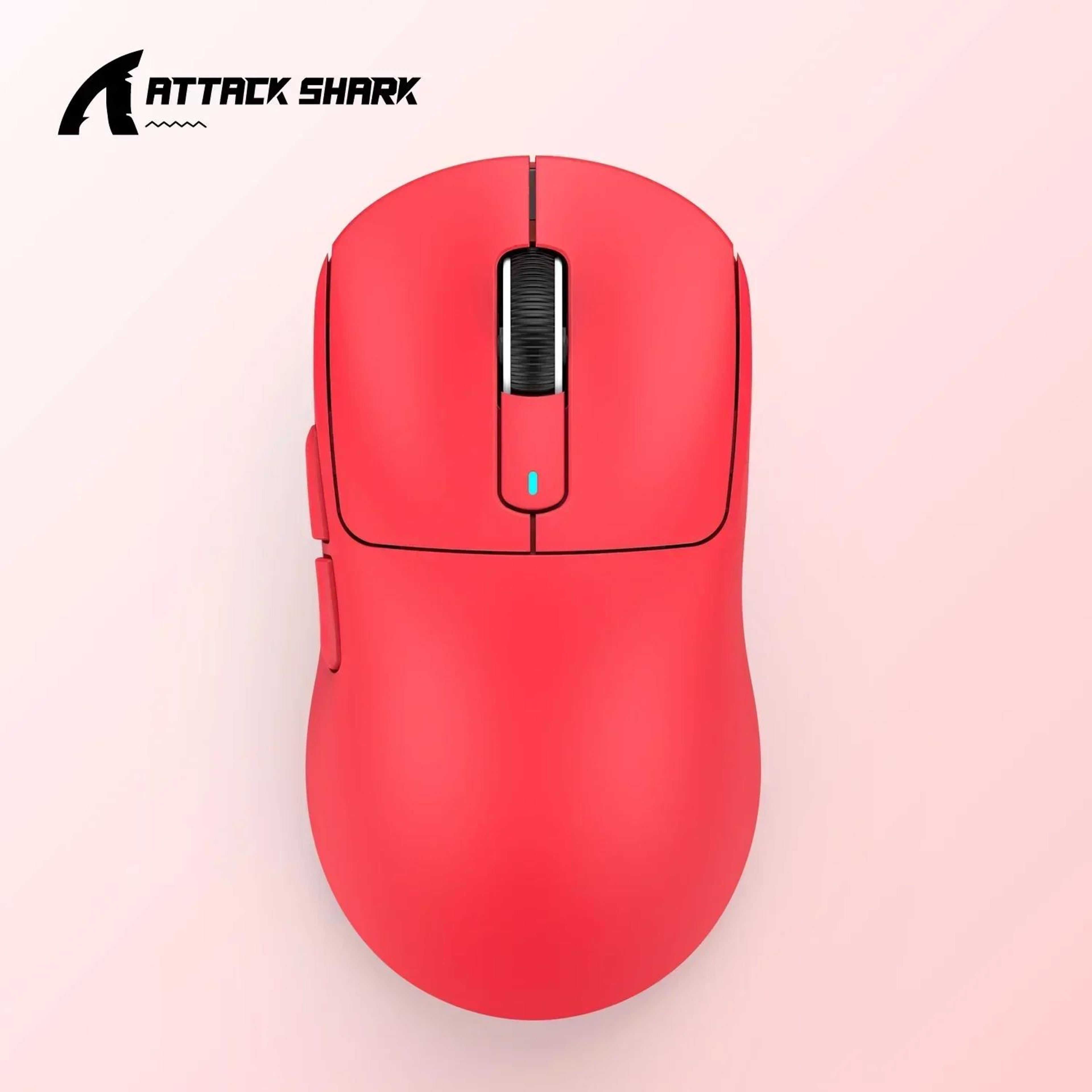 Attack Shark X3 Ultralight Wireless Gaming Mouse  PAW3395 TriMode 26K DPI Precision 9