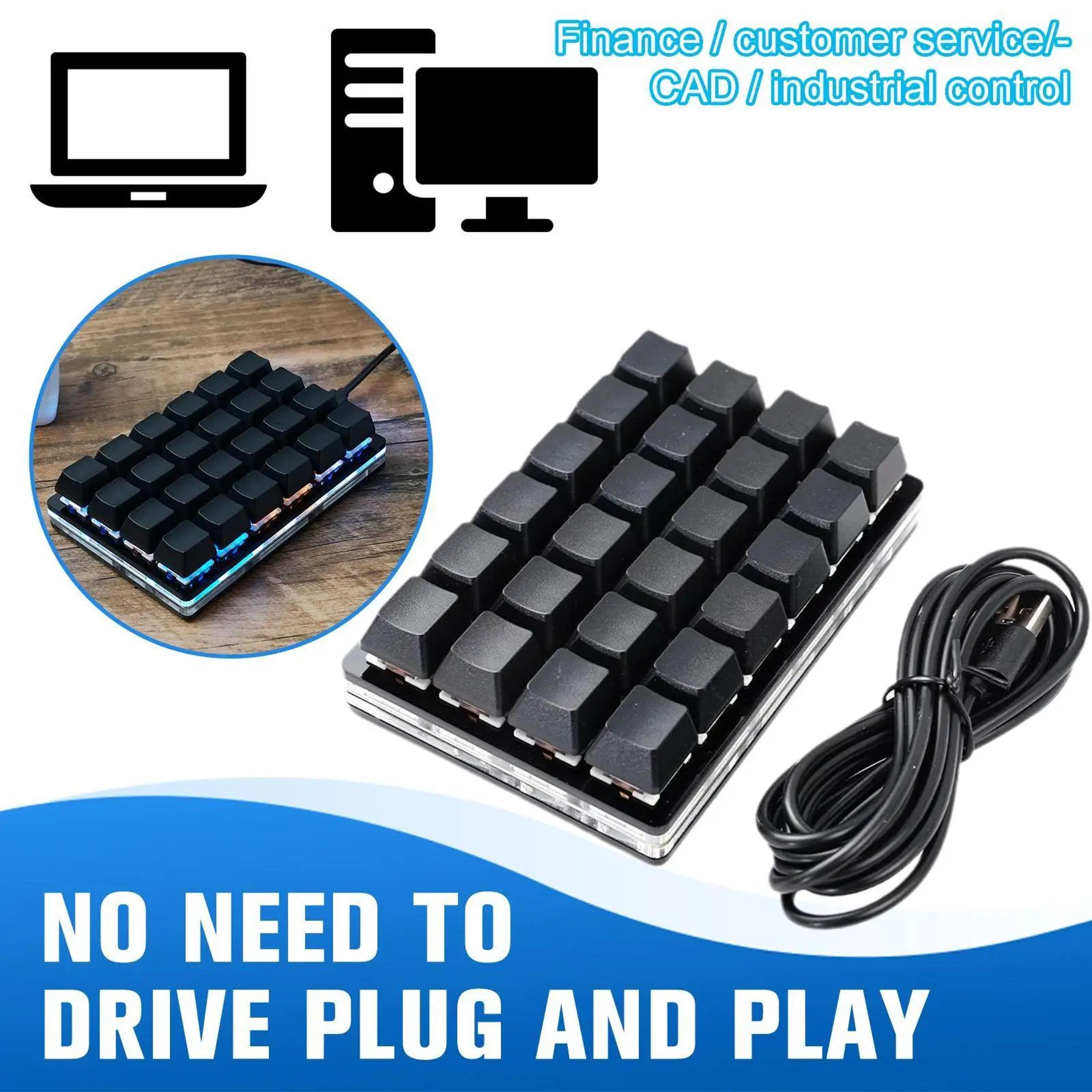 Sayo Mini Programmable Keypad  Compact Mechanical Macro Keyboard For Gaming Editing  Productivity 5