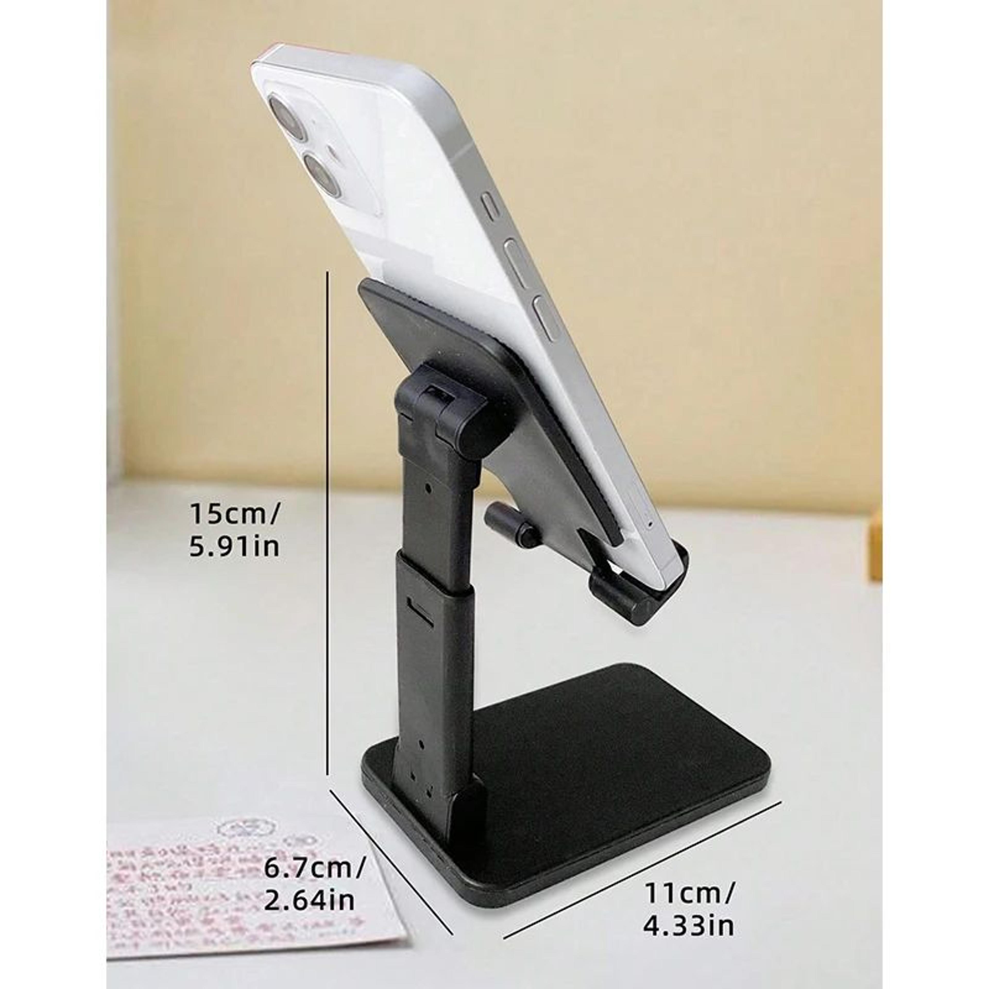 Adjustable Desktop Phone Holder Stand  Height  Angle Adjustable Phone Stand For HandsFree Calls Stu 1