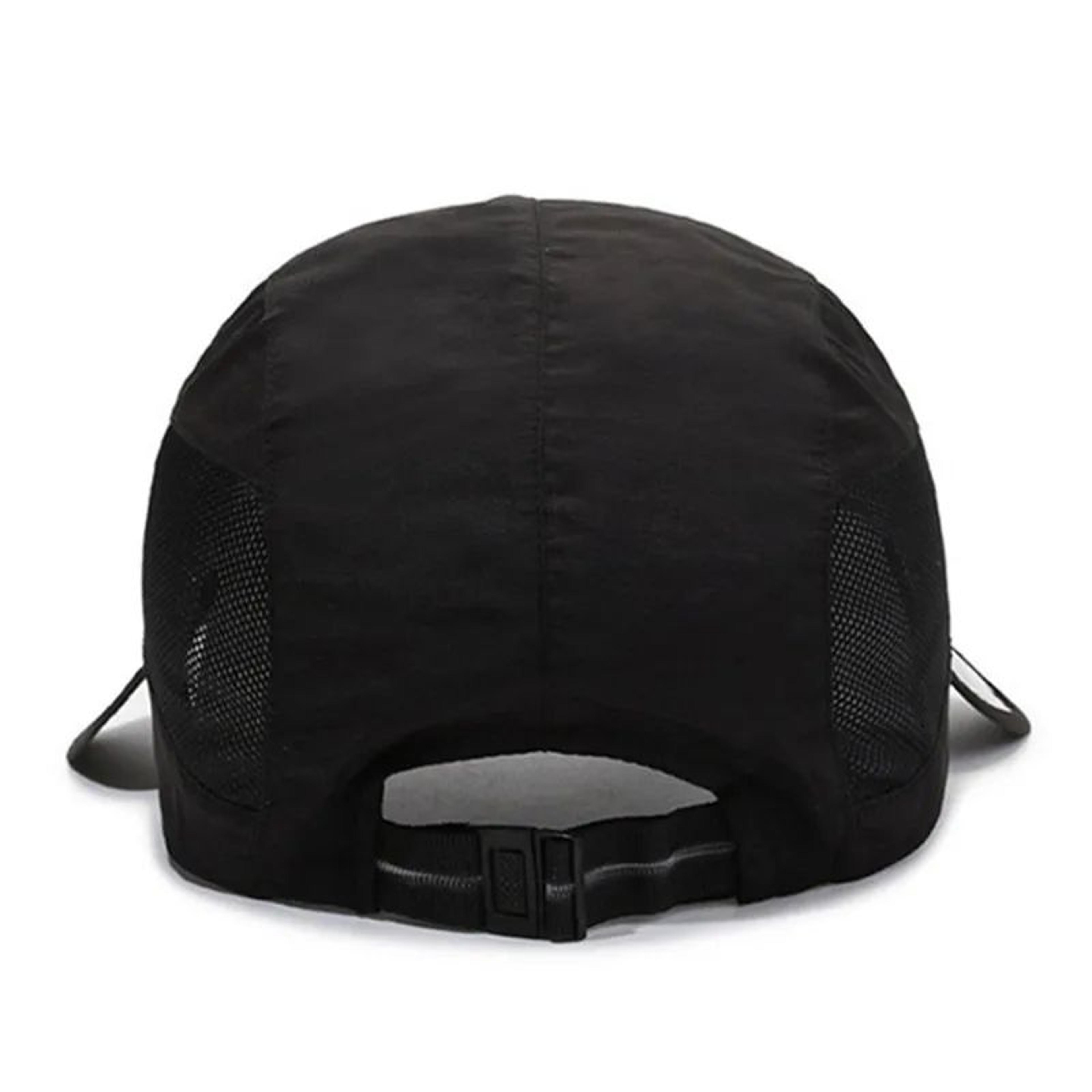 retractable sun visor mesh cap for men & women breathable sun protection fishing hat