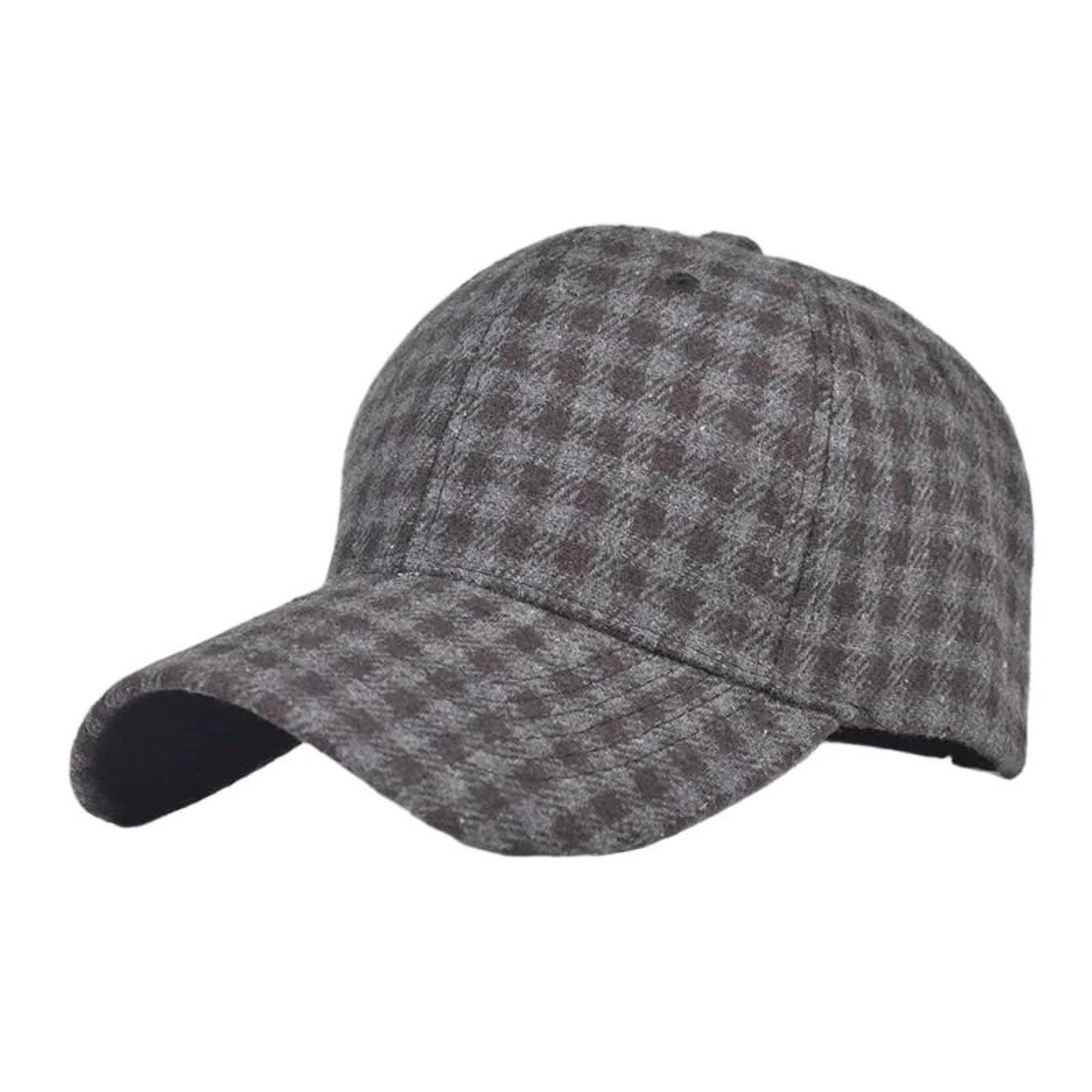 Classic Checkered Baseball Cap  AllSeason Sun Visor Cap With Adjustable Fit For Men  Women 12