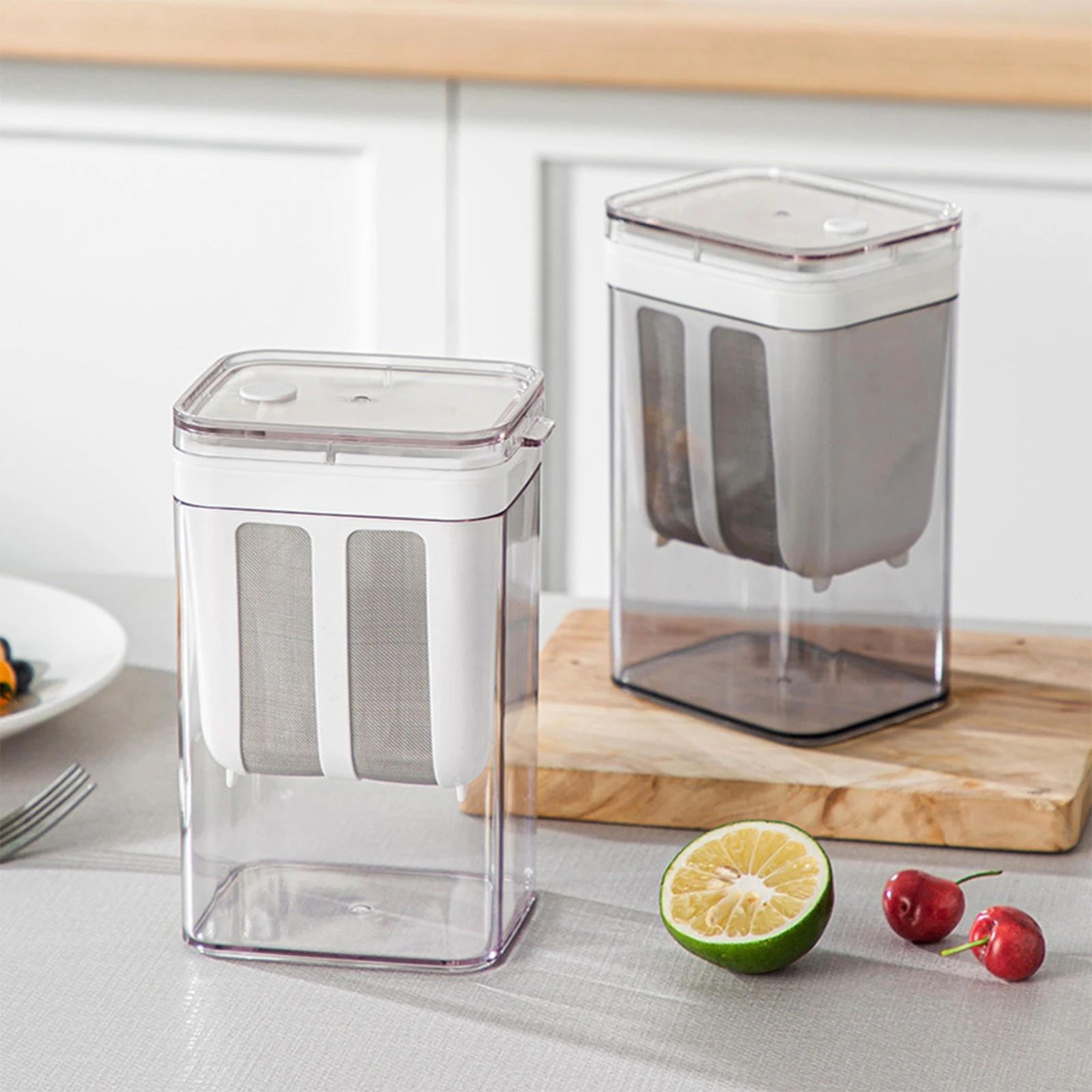 1800ml Greek Yogurt Strainer With Filter Cloth  Whey Separator 3