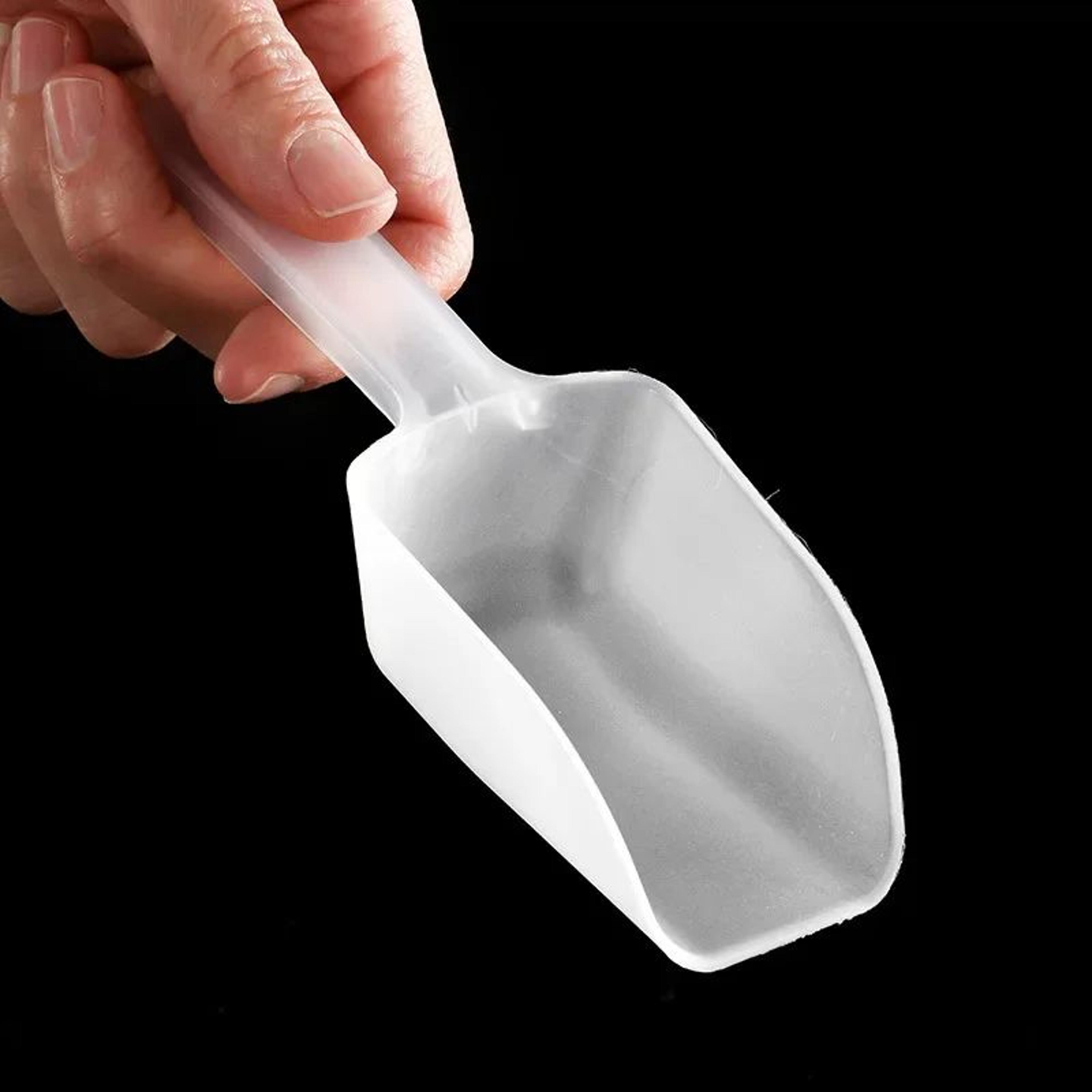 Clear Mini Plastic Ice Scoop For Candy Ice And Dry Goods 4