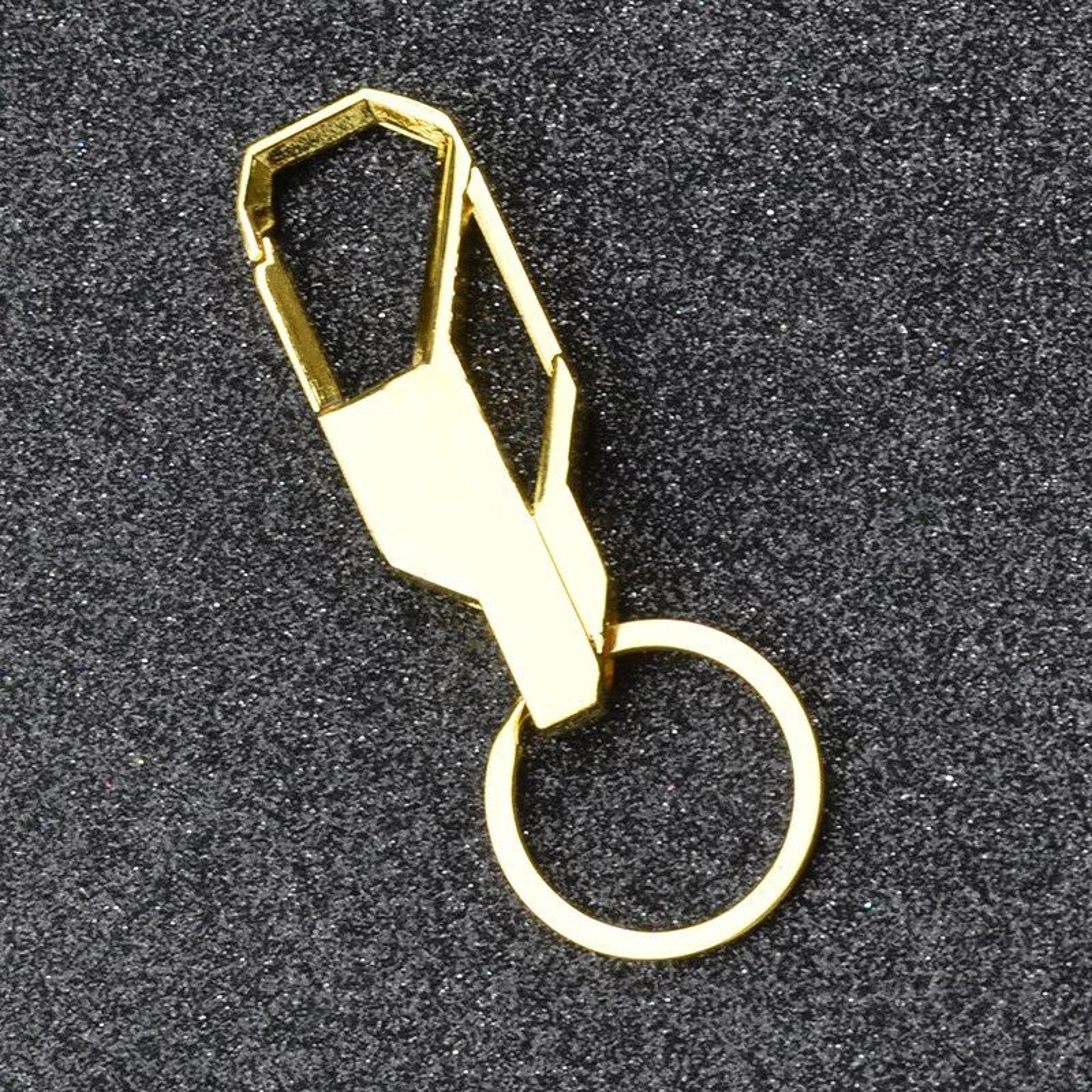 Vintage Punk Metal Keychain  Silver Car Key Ring For Men  Women 4
