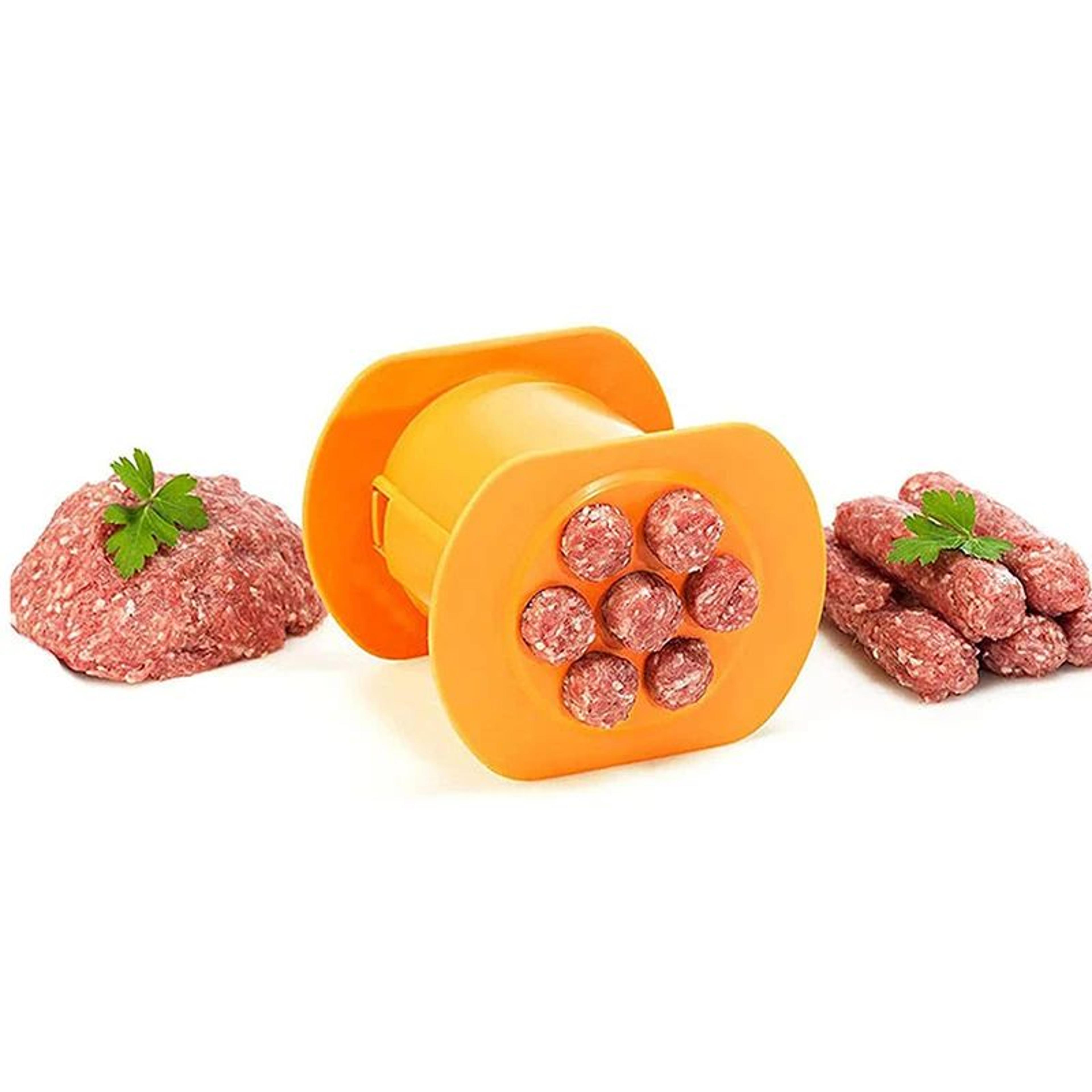 multi-press kitchen sausage maker & meat strip squeezer tool