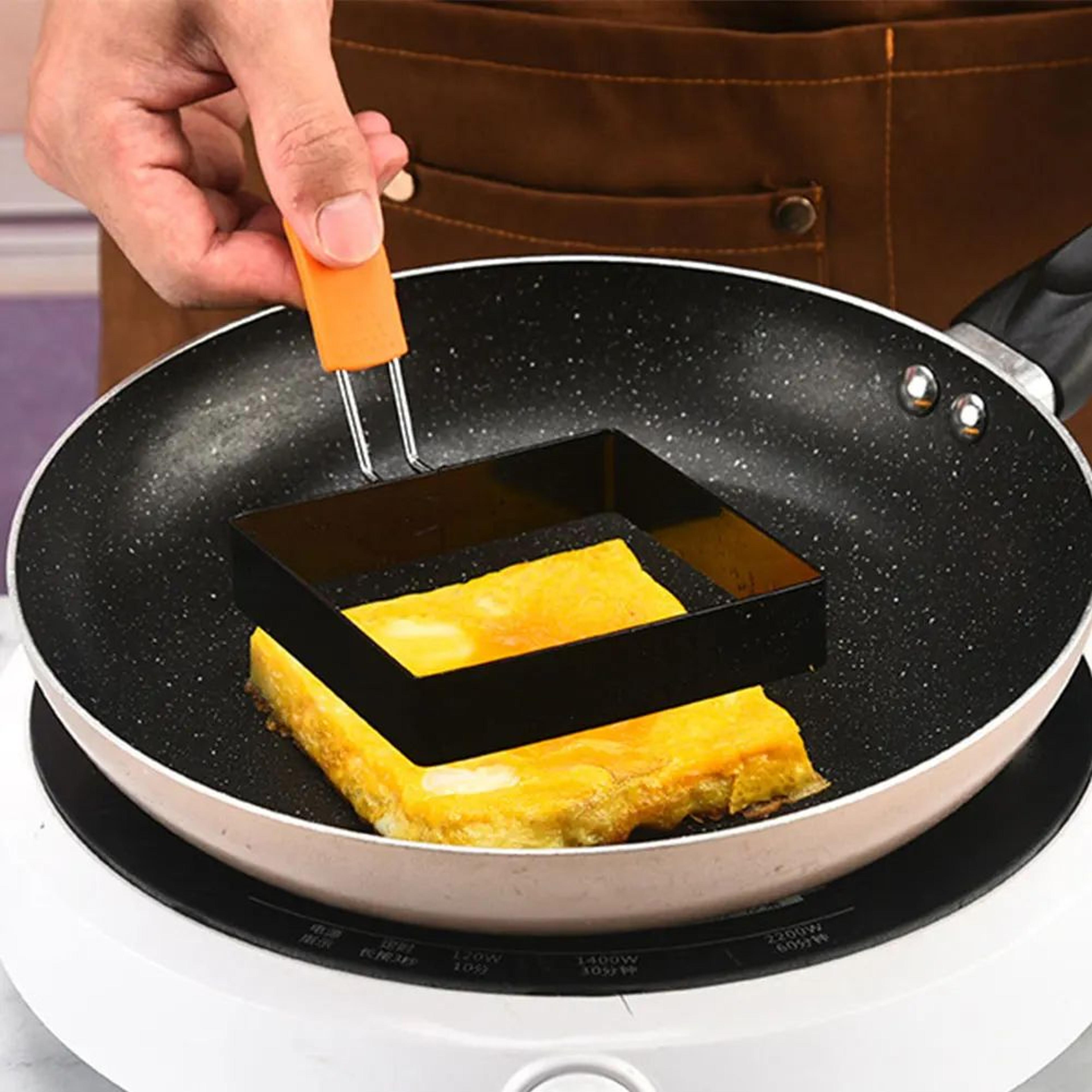 PerfectSquare Stainless Steel Egg Frying Ring  Pancake Mold 6