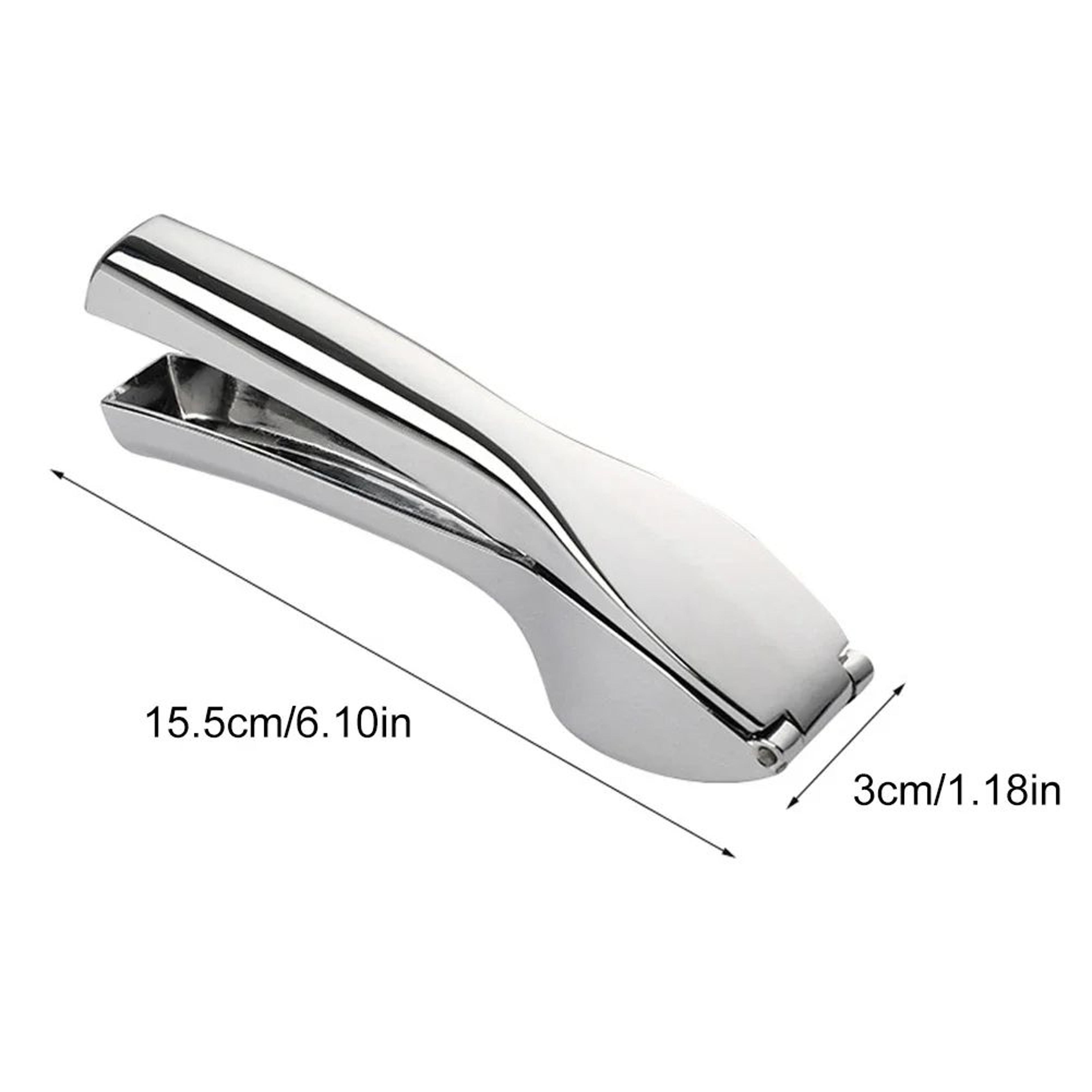EffortSqueeze Stainless Steel Garlic Press  Mincer Tool 5