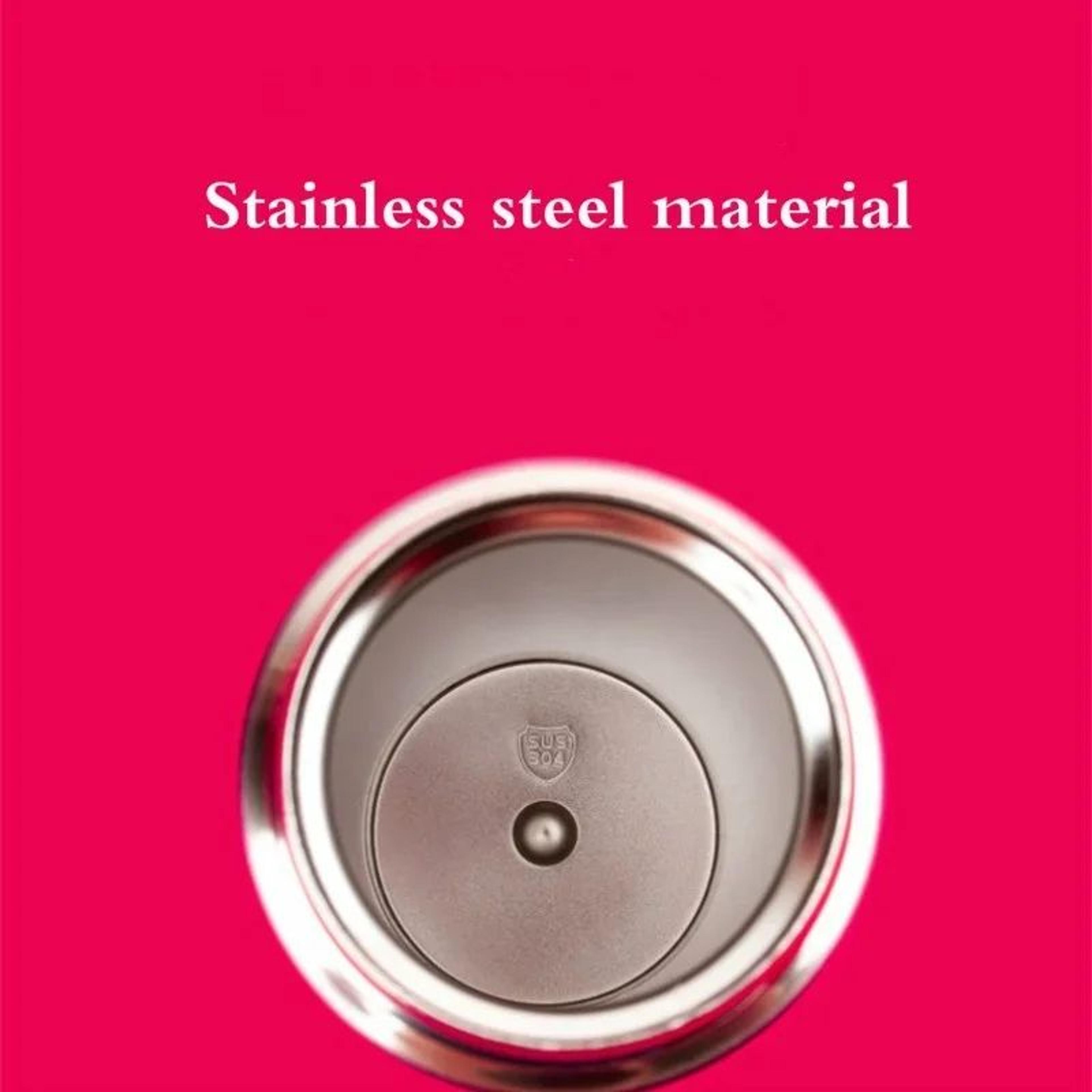 500ml Stainless Steel Vacuum Flask With OneTouch Lid  Insulated Thermos Bottle For Coffee  Tea 5