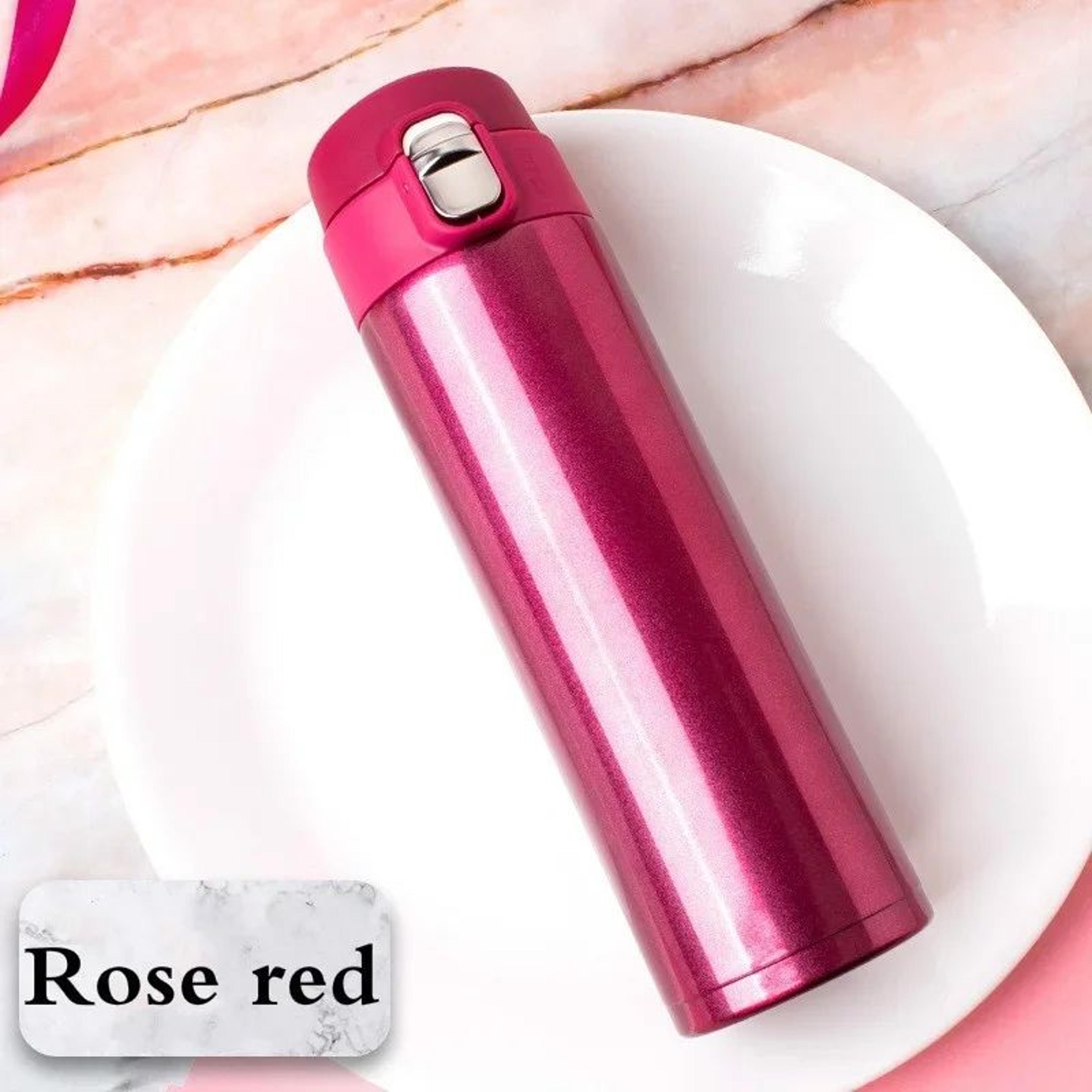 500ml Stainless Steel Vacuum Flask With OneTouch Lid  Insulated Thermos Bottle For Coffee  Tea 9