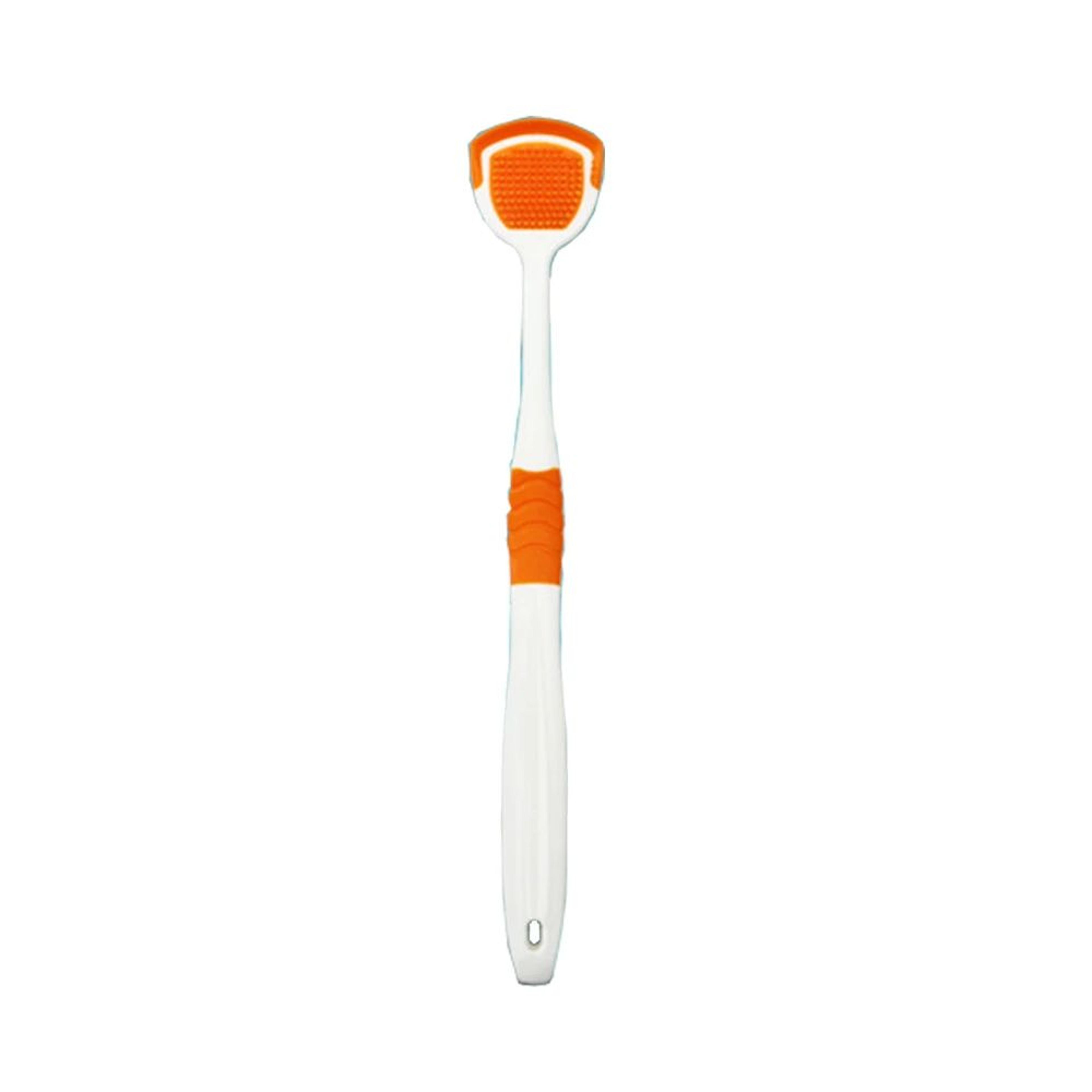 SoftFlex Silicone Tongue Scraper  Brush  Reusable Silicone Tongue Cleaner For Fresh Breath Oral Car 8