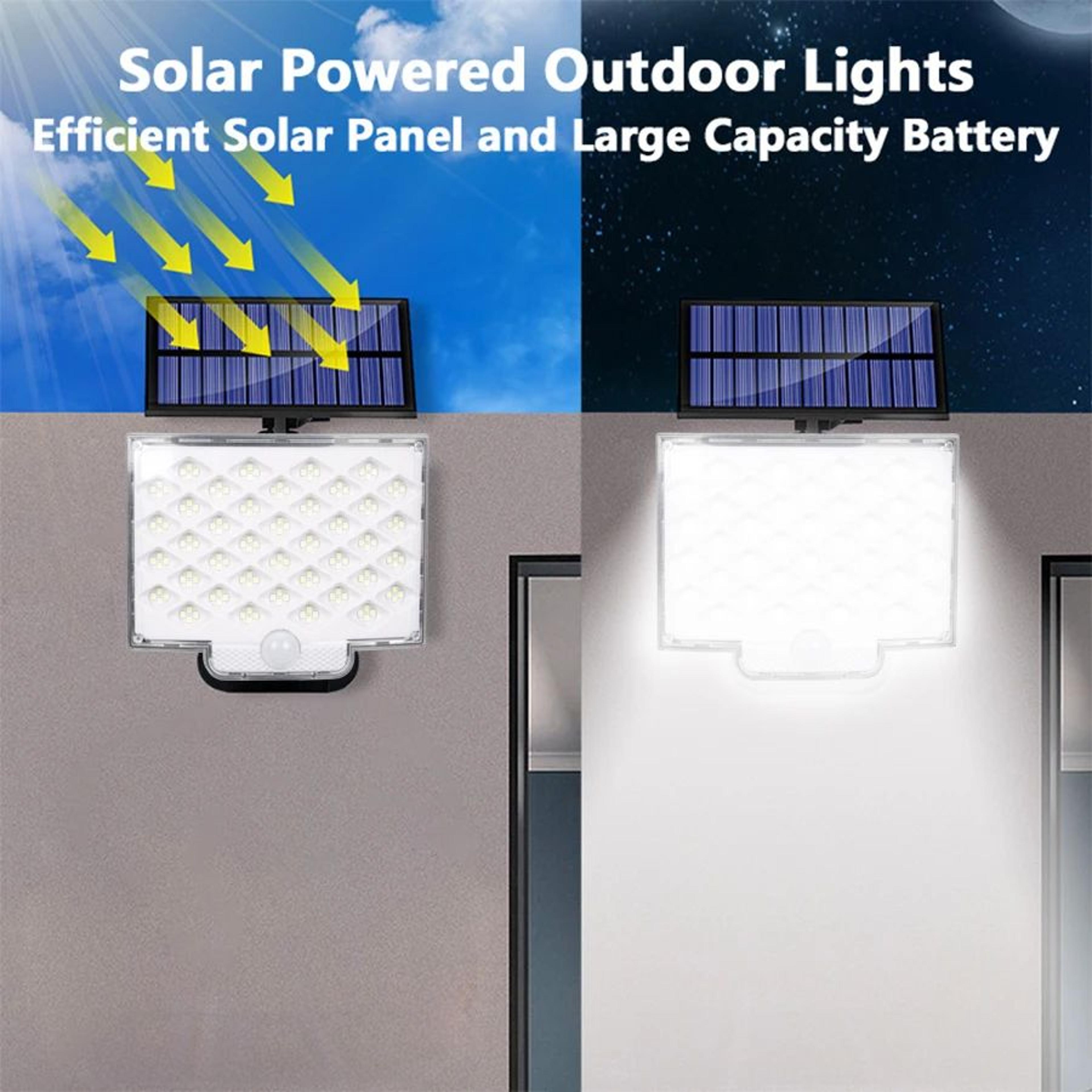 SolarGuard Pro Solar Motion Sensor Light With Separate Panel  Waterproof Solar Flood Light Outdoor  4