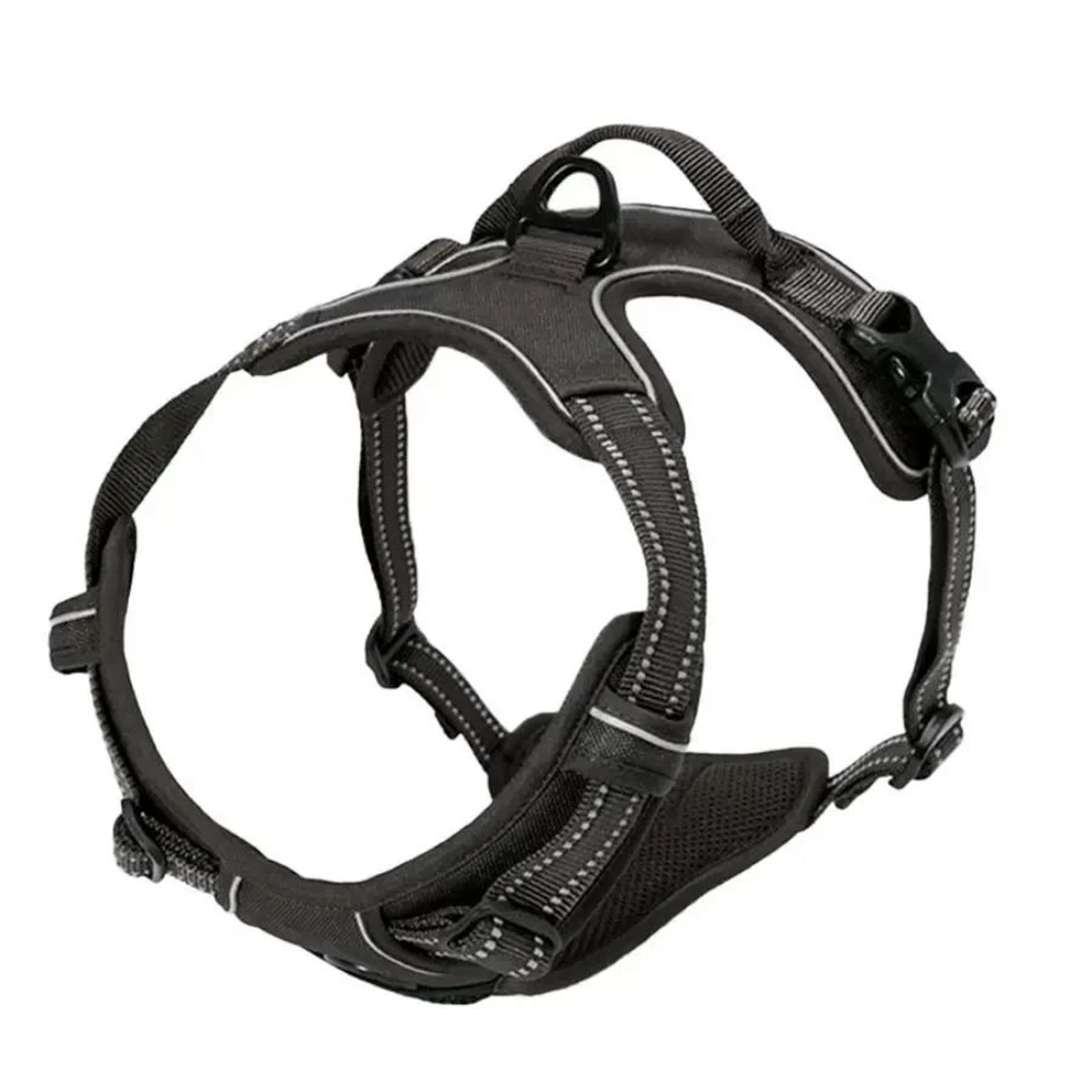 Reflective No Pull Dog Harness With Front Clip And Control Handle 7