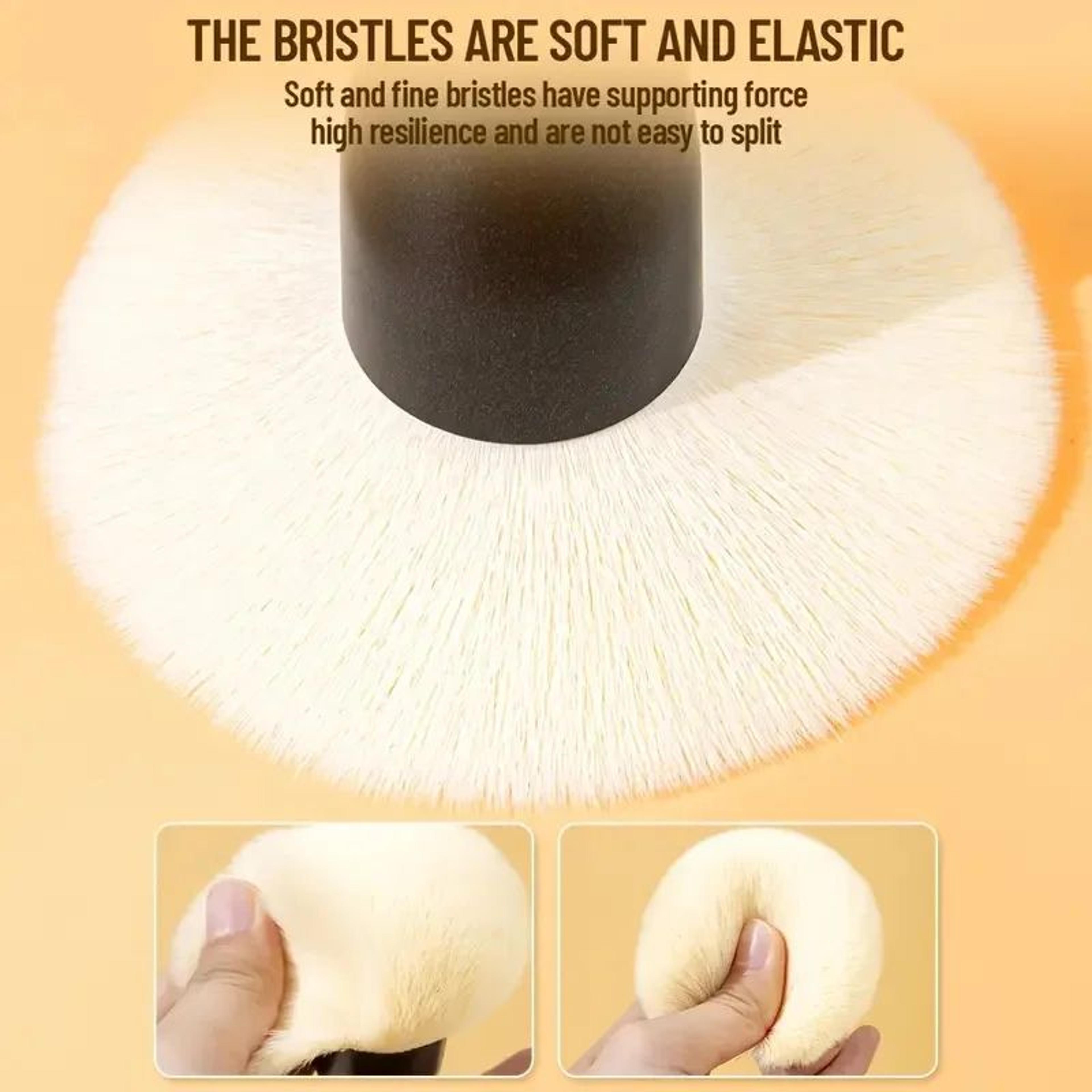 ProFluff Large Powder Brush  Soft Makeup Blending Brush For Flawless Face Powder  Mineral Foundatio 3