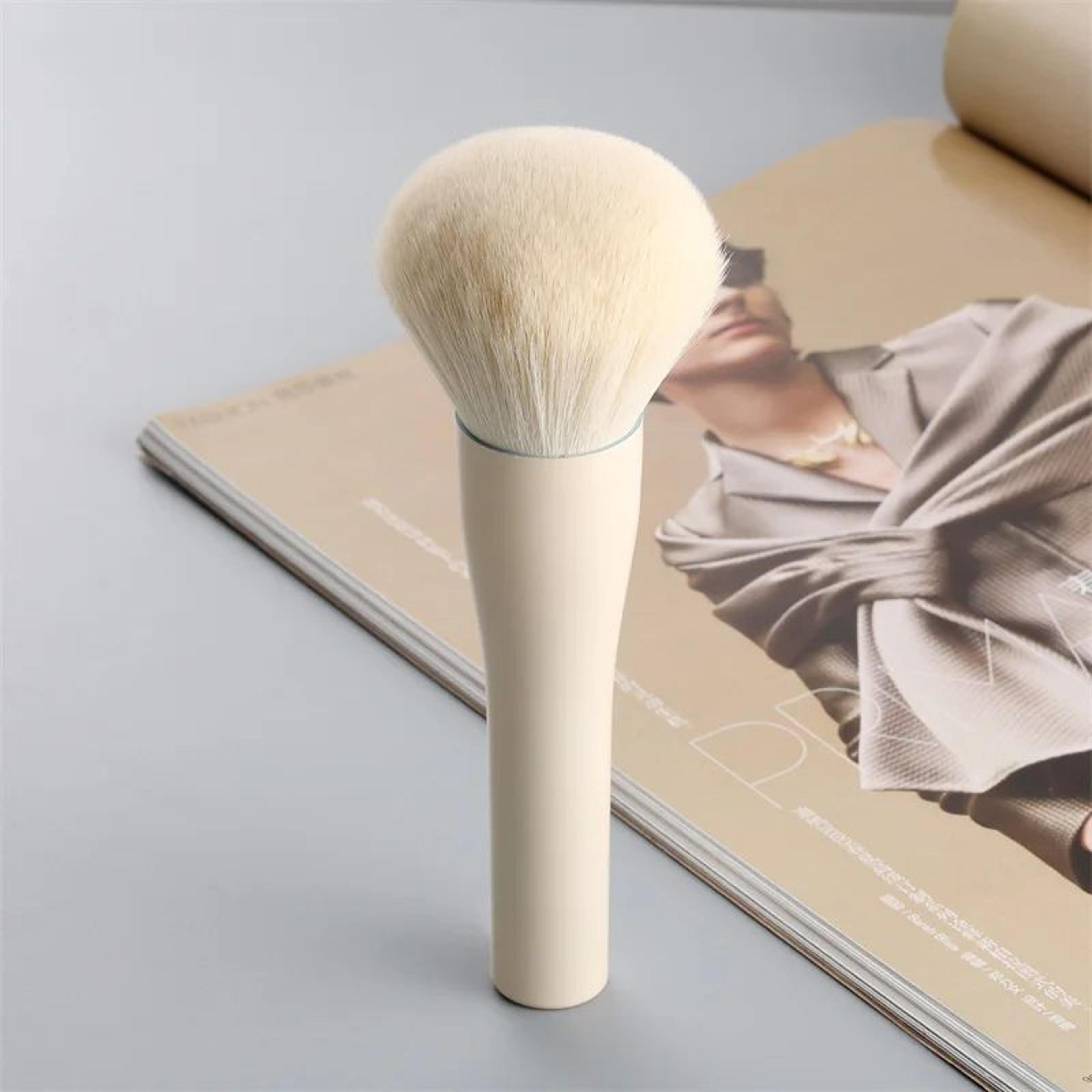 ProFluff Large Powder Brush  Soft Makeup Blending Brush For Flawless Face Powder  Mineral Foundatio 6