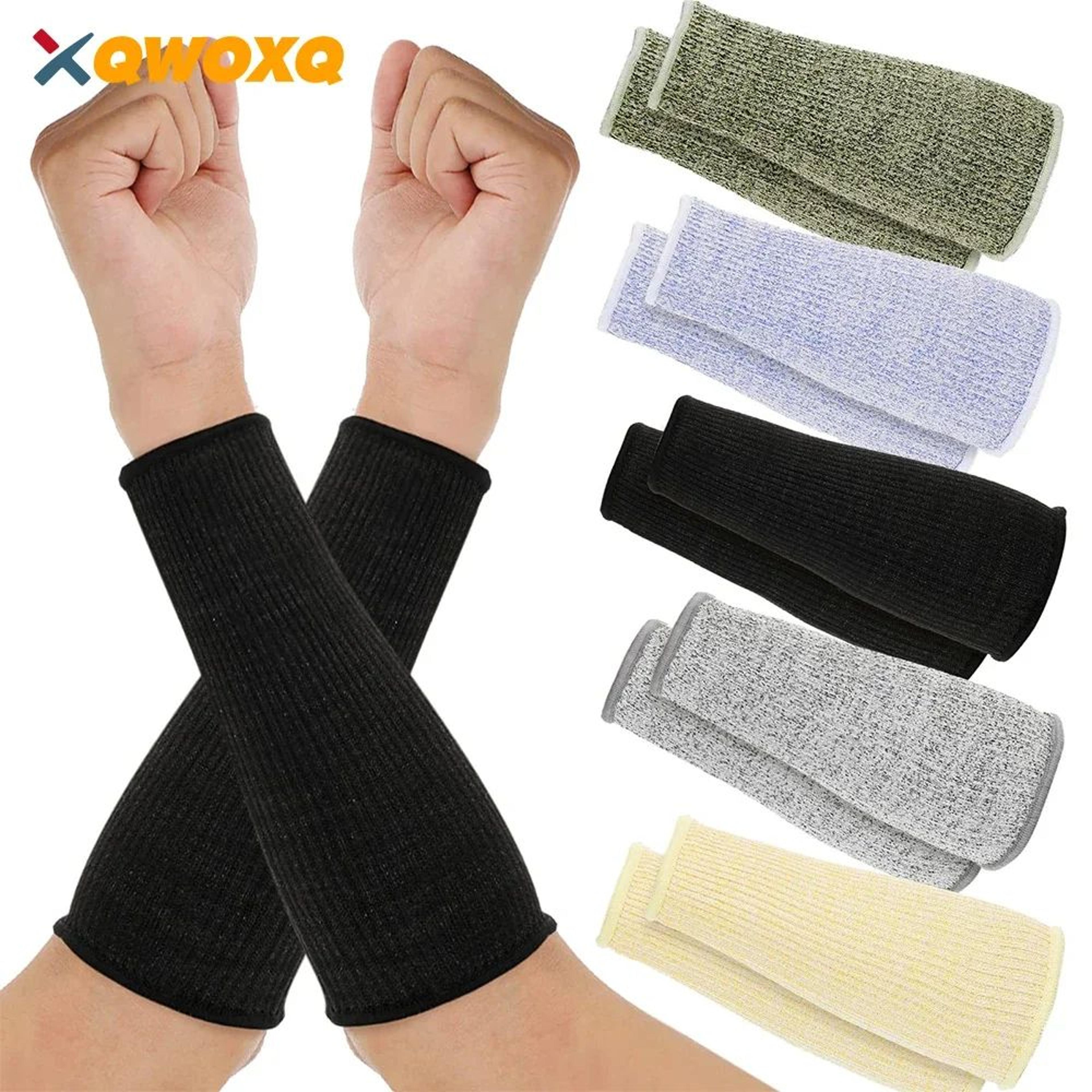 Level 5 Cut Resistant Sleeves  Lightweight Forearm Protection Sleeves For Work Gardening  Kitchen S