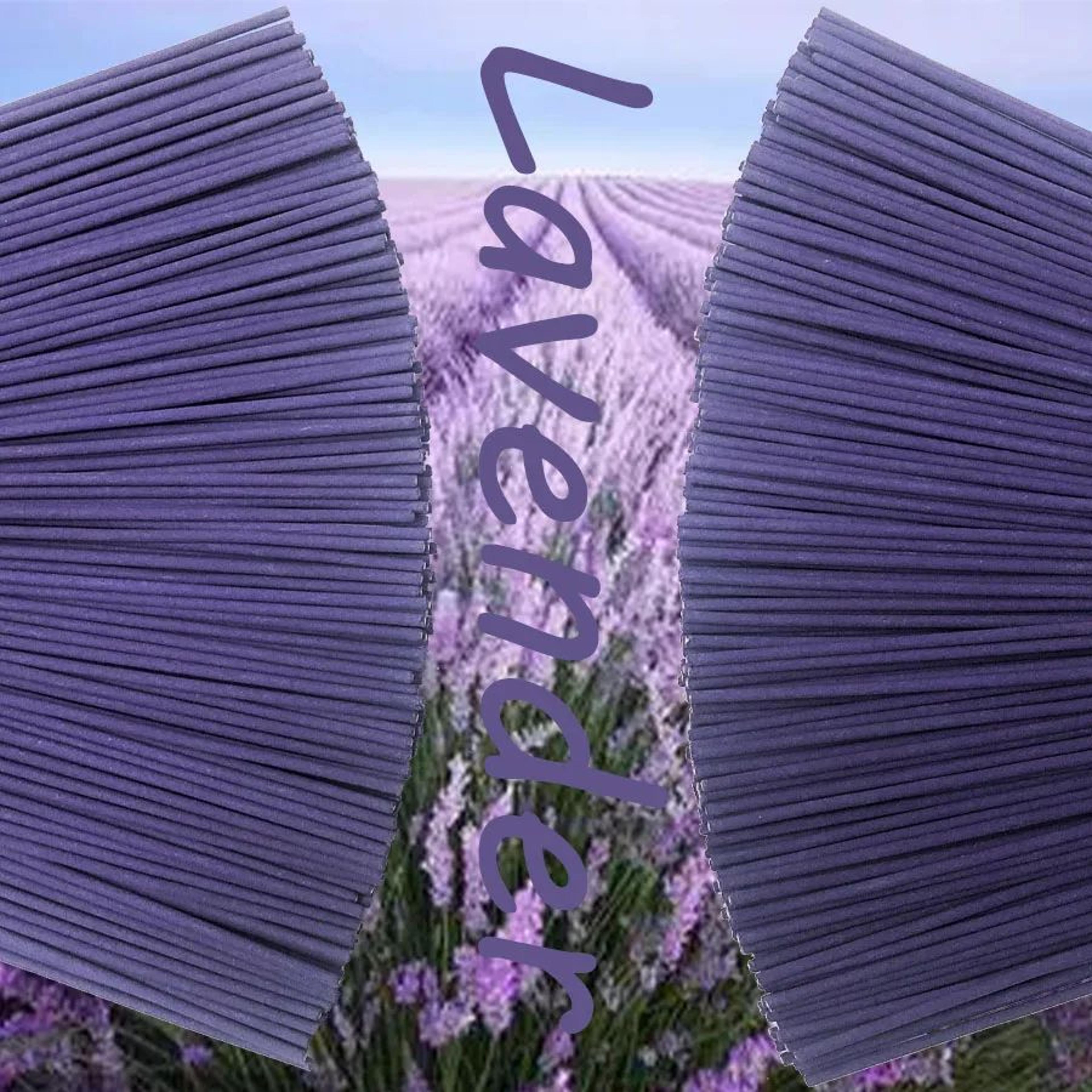 Lavender Bamboo Incense Sticks  Low Smoke Aromatherapy Home Fragrance 2