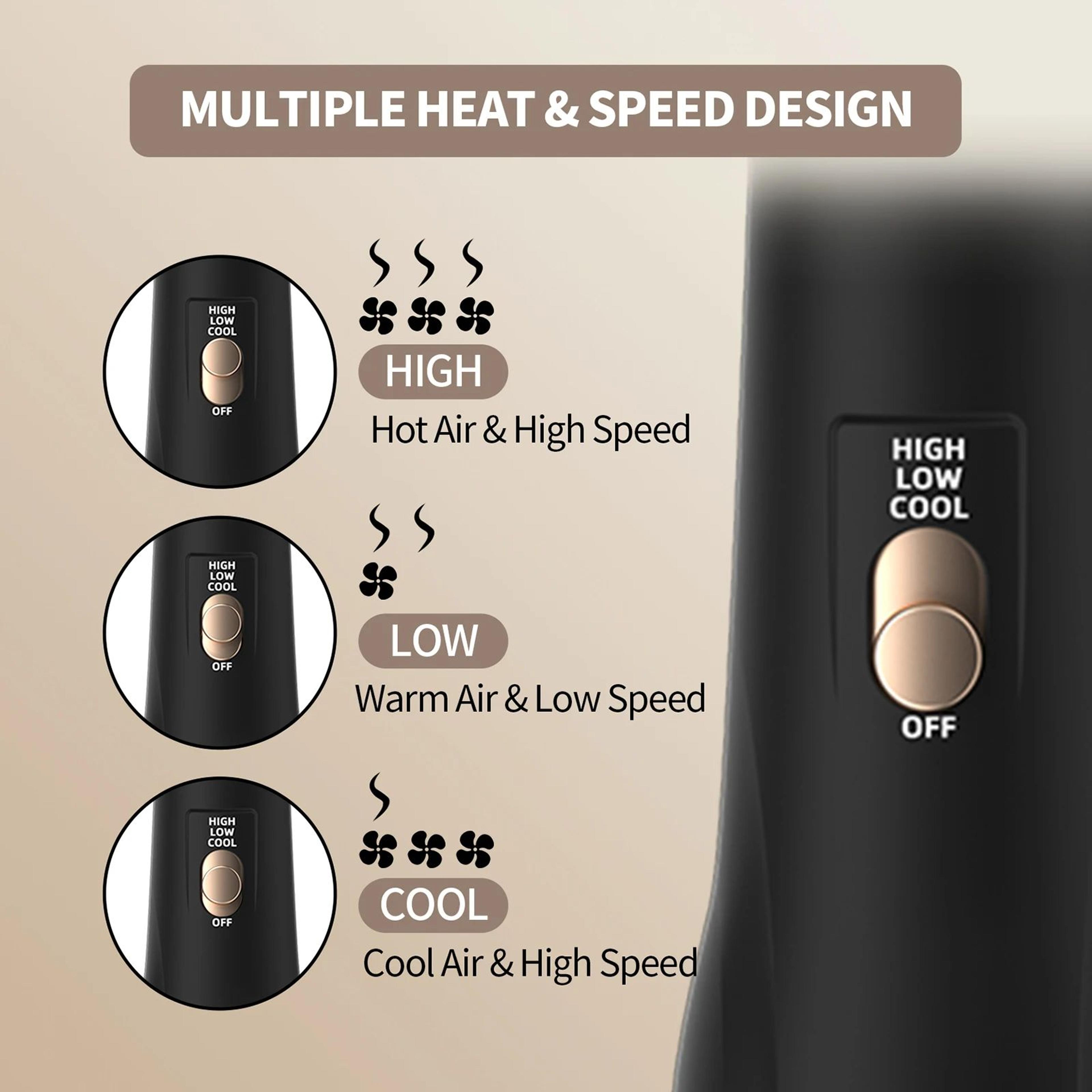 SilkStyle Pro 4in1 Ionic Hot Air Brush  Blow Dryer Brush Styler For Smooth Voluminous Hair 4