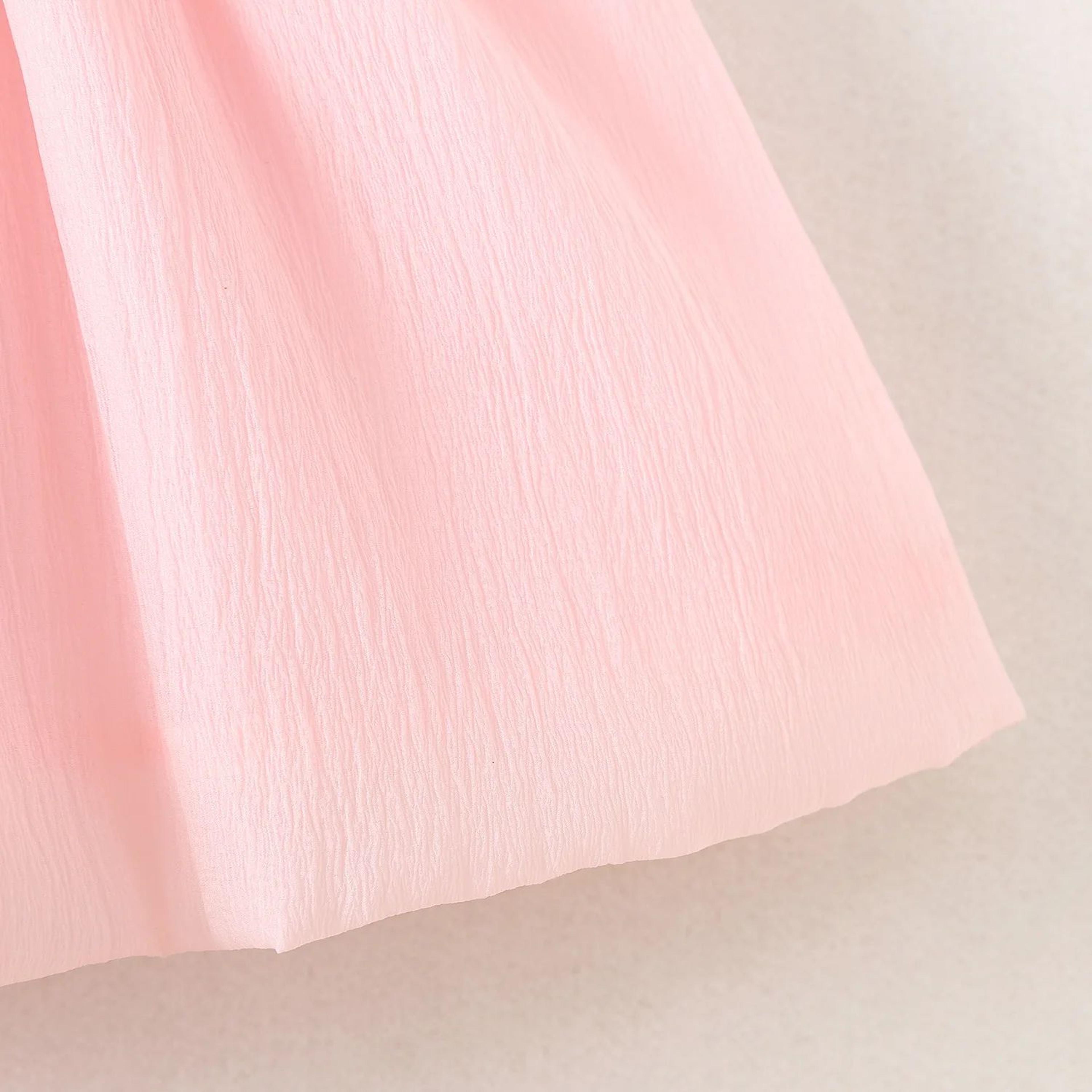 Tulip Mesh Baby Girl Summer Dress  Toddler Princess Flower Girl Party Dress 5