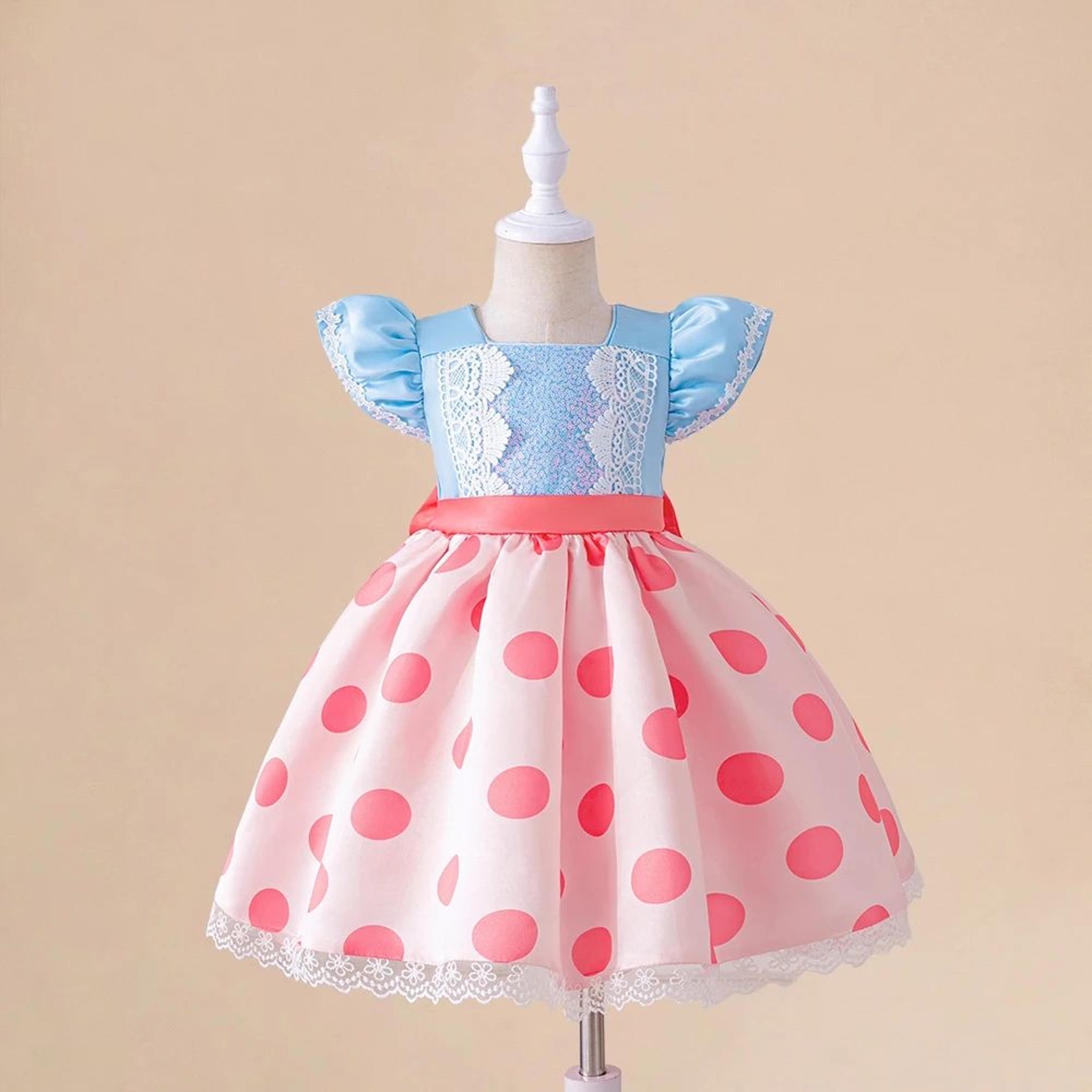 Baby Girl Polka Dot Princess Tutu Dress For Birthday Baptism  Party 2