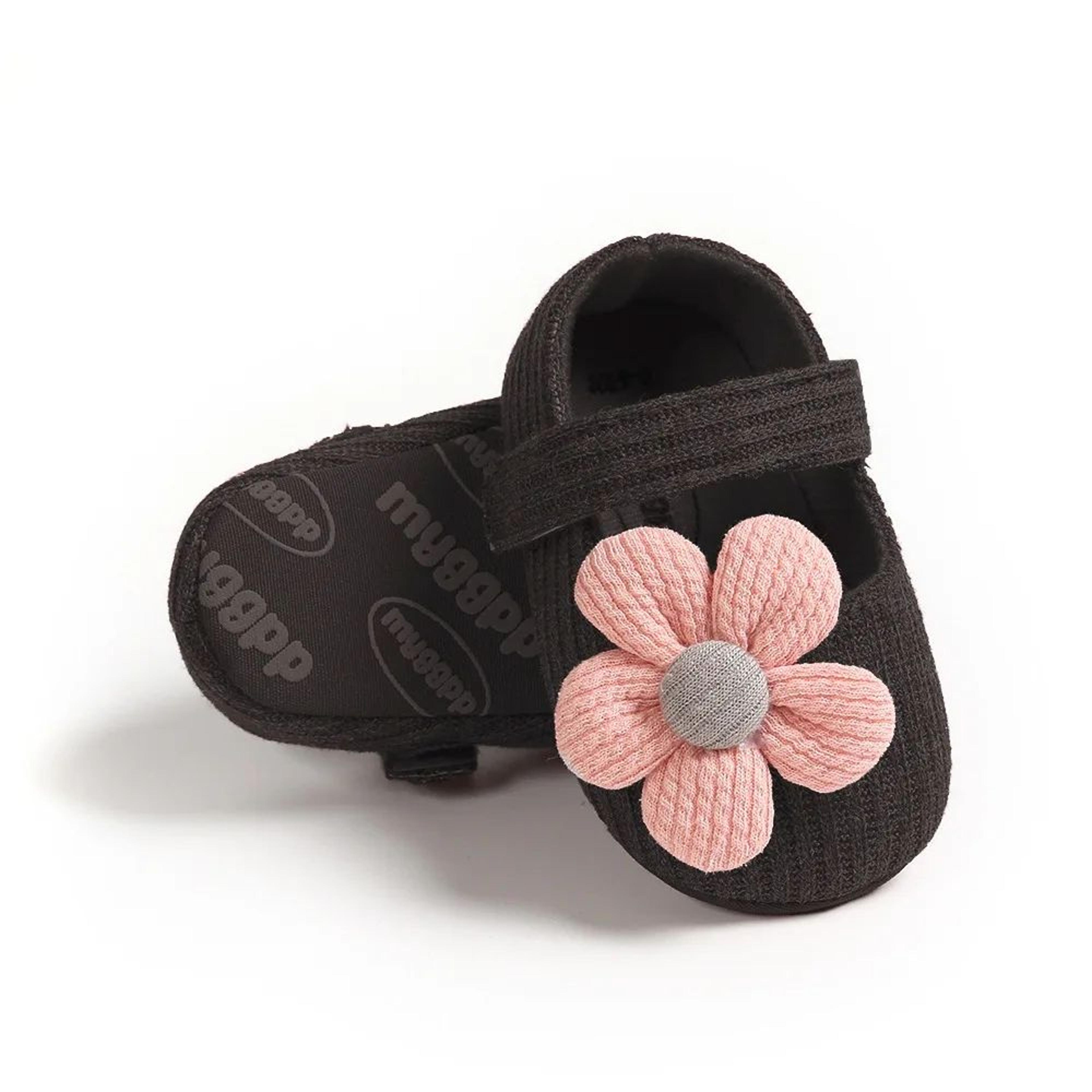 Retro Cotton Baby Prewalker Shoes  Soft Bottom Infant First Walker Shoes For Toddler Girls 018M 11