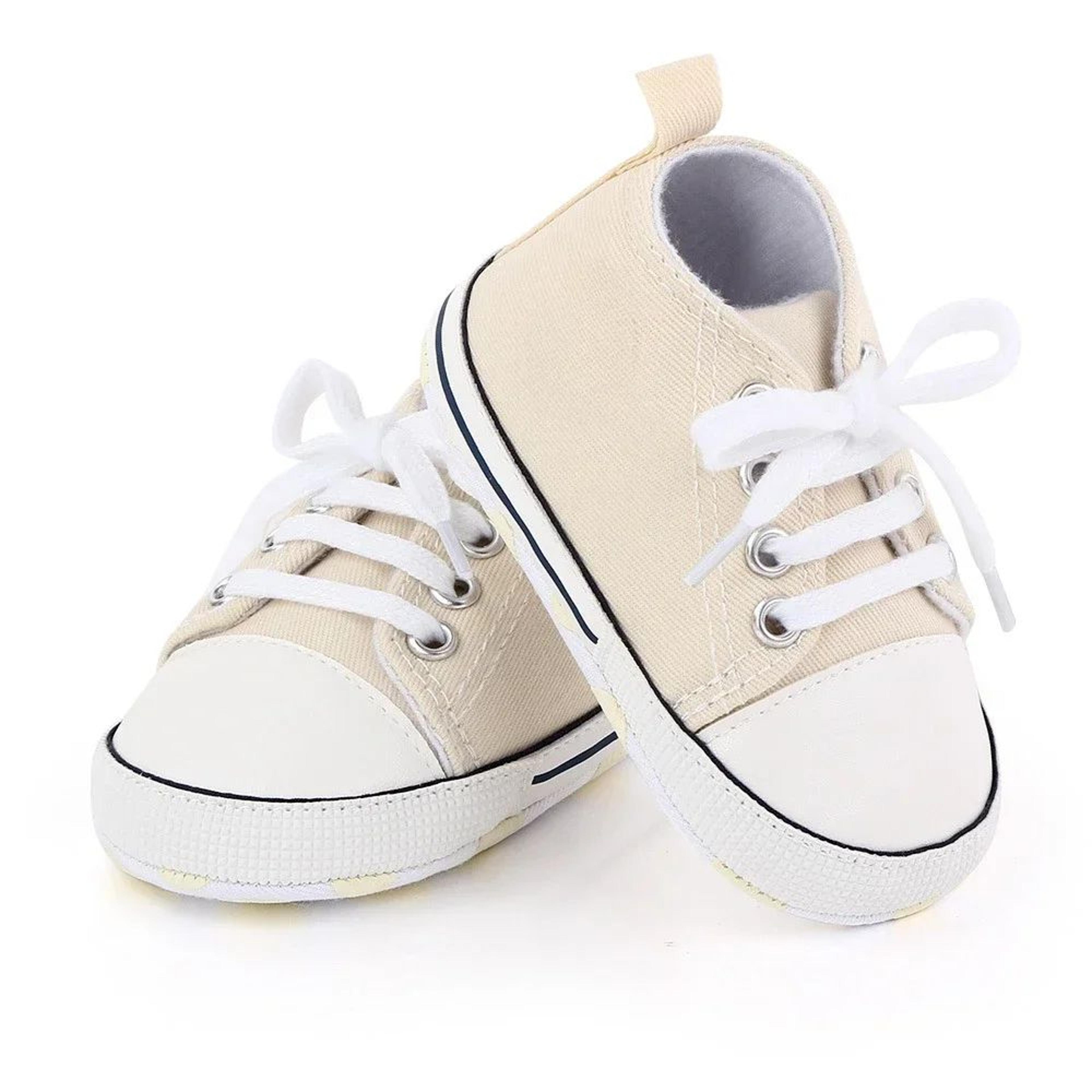 Classic Canvas Baby First Walker Sneakers  Soft Sole Newborn Prewalker Shoes 13
