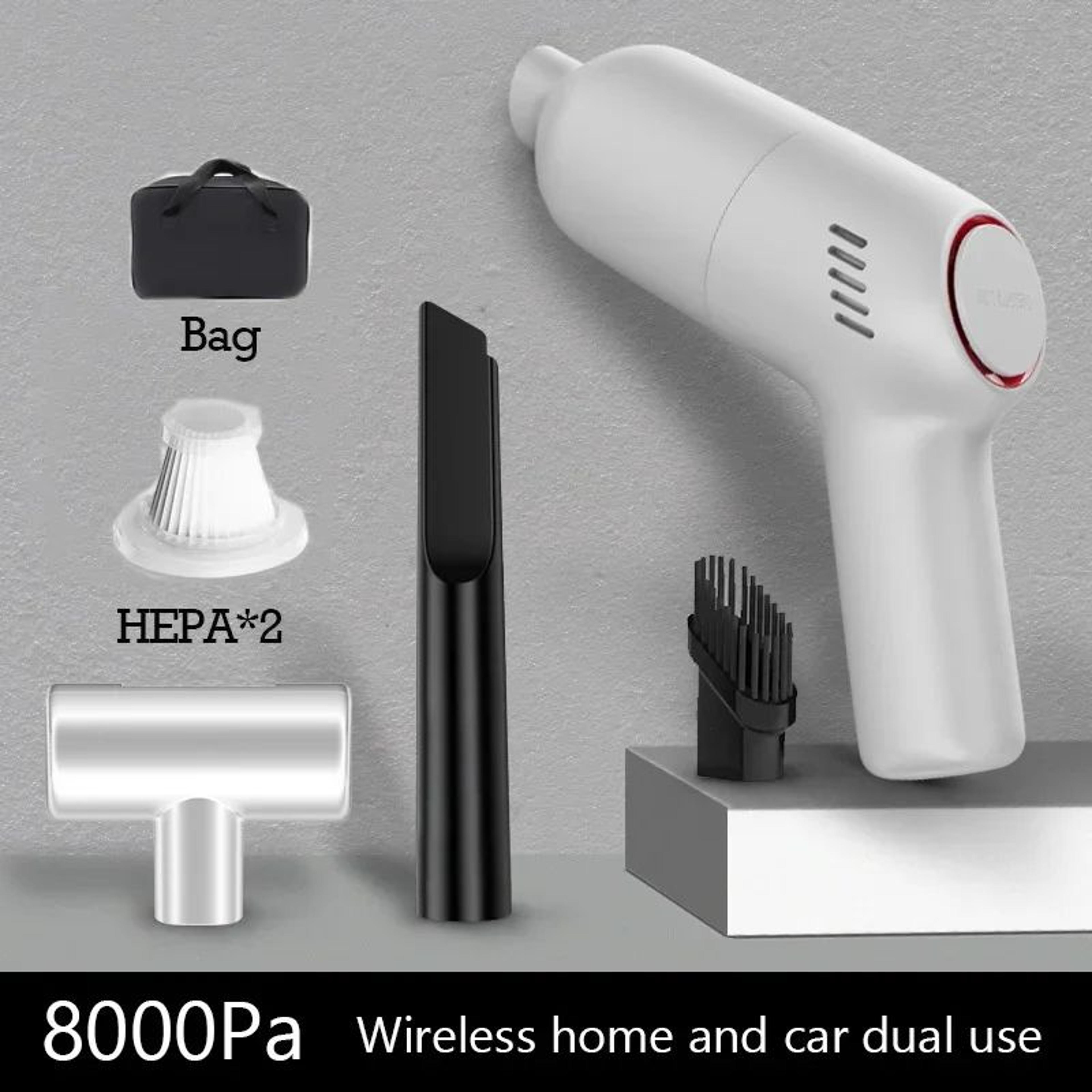 Portable 8000Pa Cordless Handheld Car Vacuum Cleaner 11