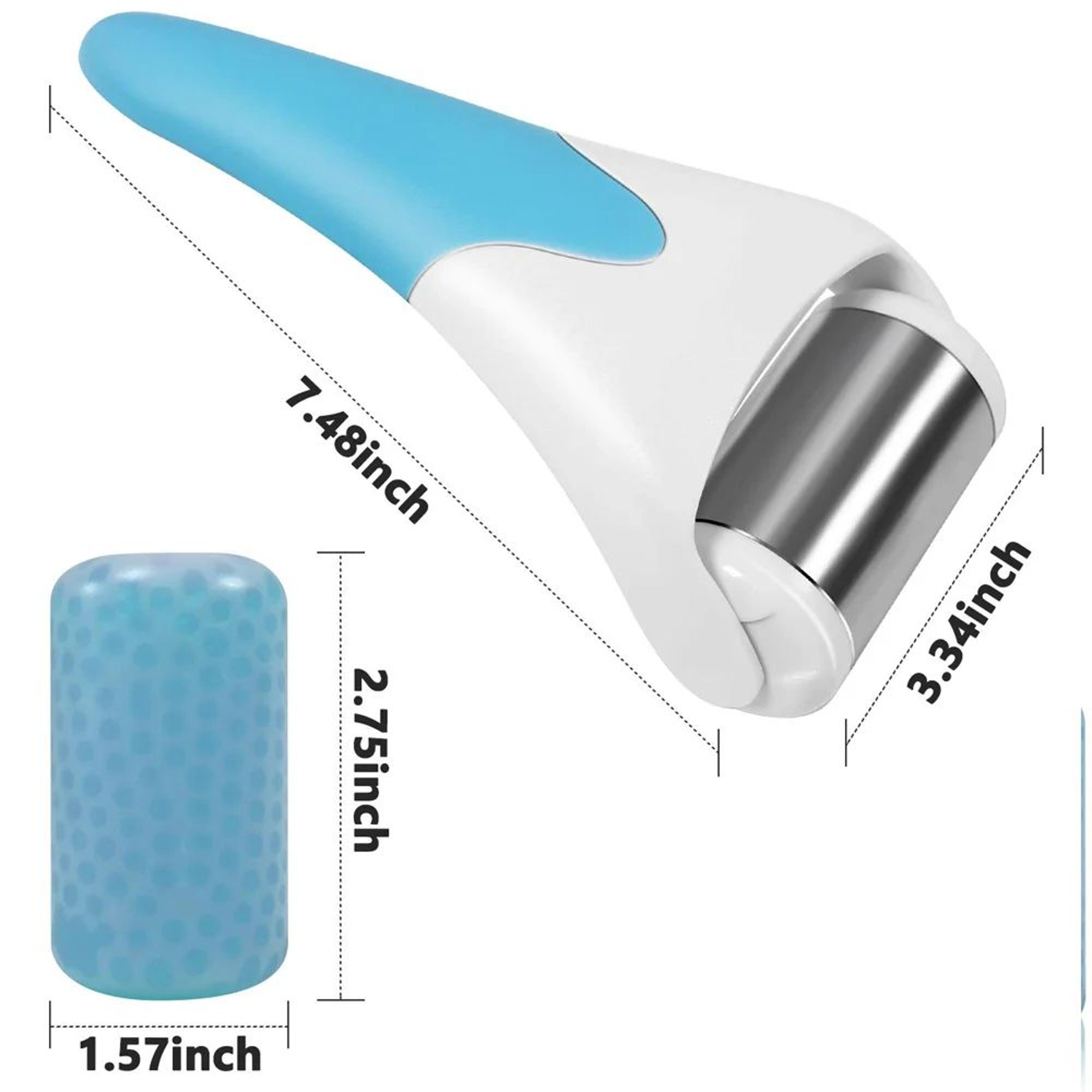 CryoGlow Stainless Steel Ice Roller For Face  Cooling Facial Massage Roller For Depuffing  Skin Tig 3