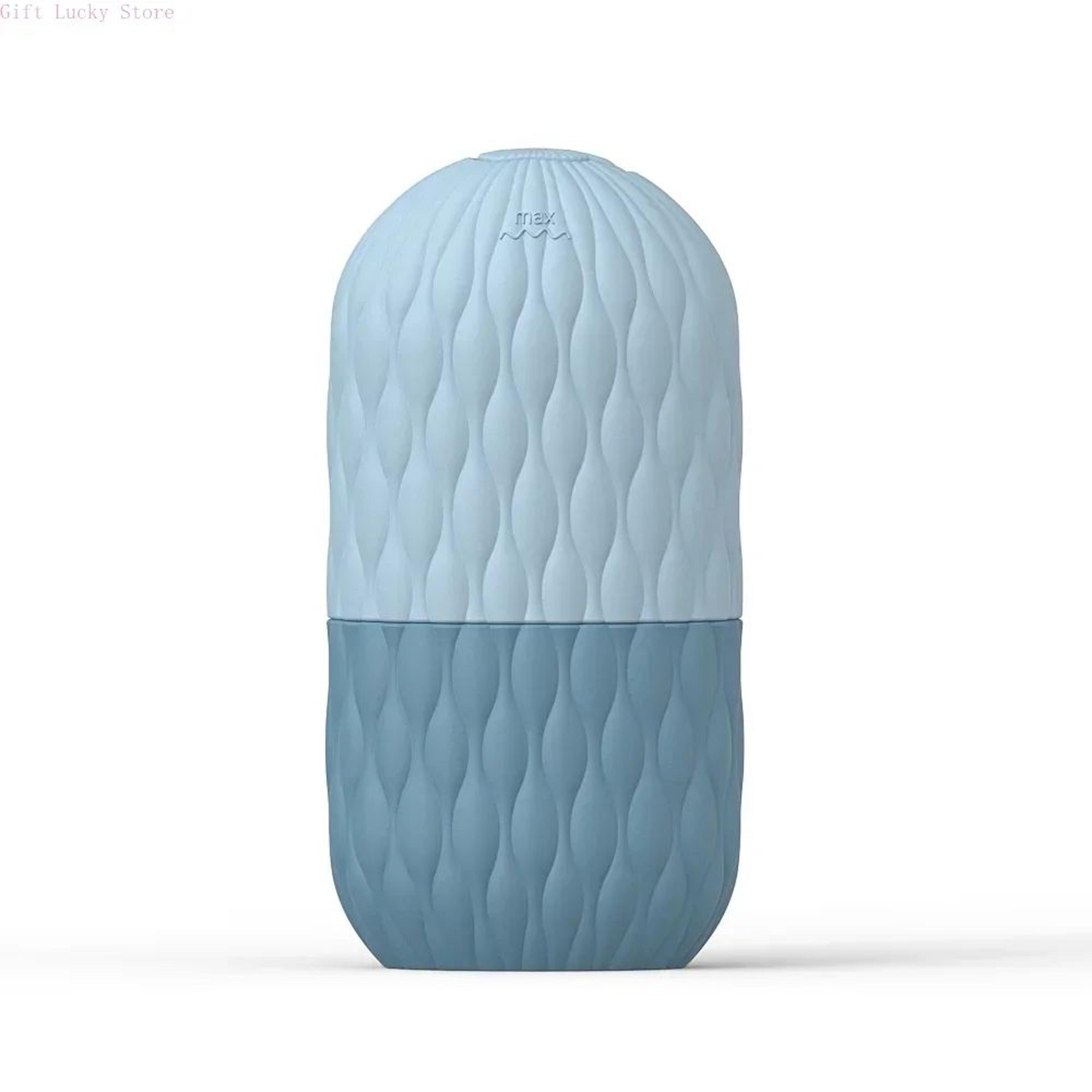 CryoGlow Ice Face Roller  Reusable Silicone Facial Ice Roller For Pore Tightening  Puffiness Relief 10