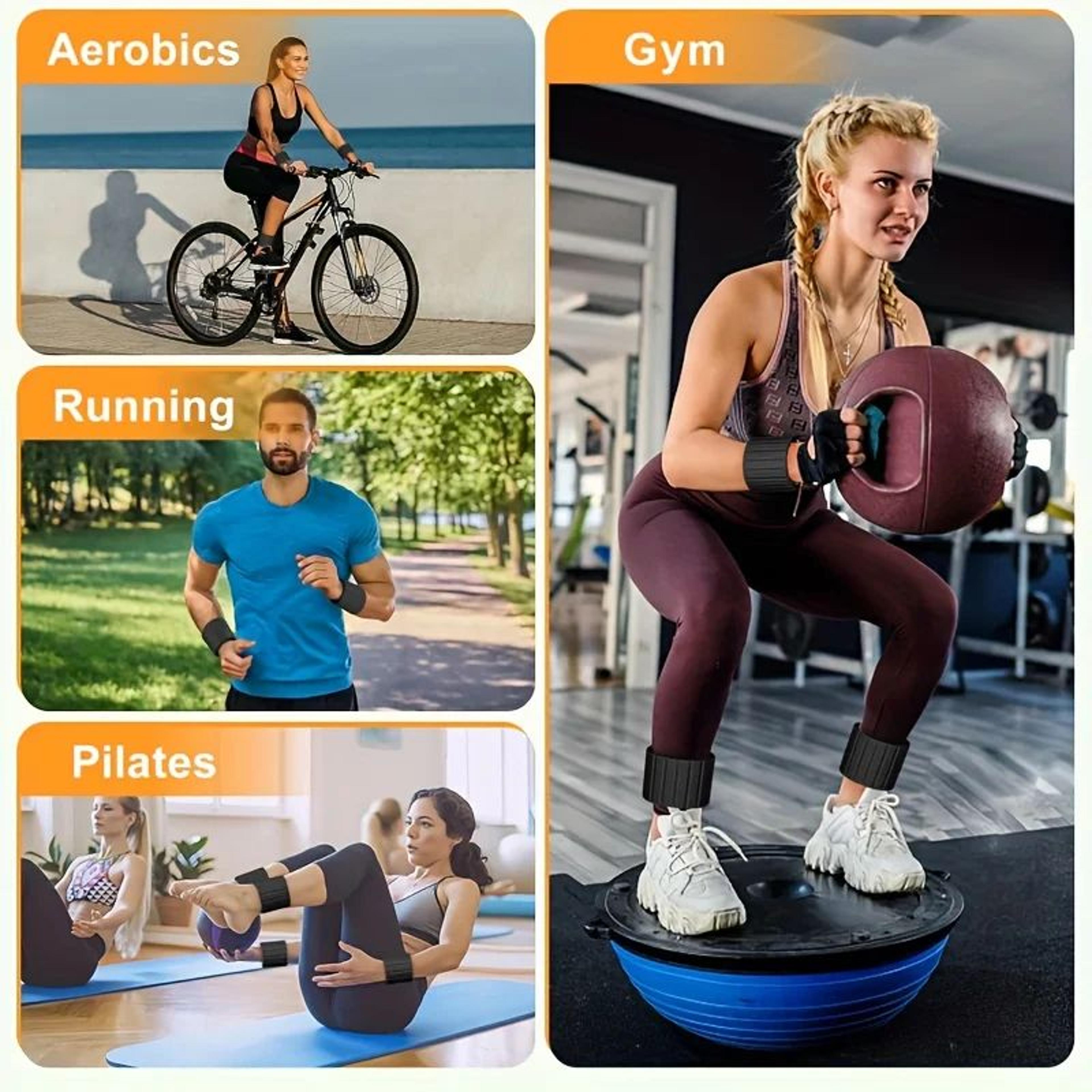 Magnetic Wrist Weights  Ankle Weights Set  Adjustable Wearable Weights For Yoga Walking  Pilates 5