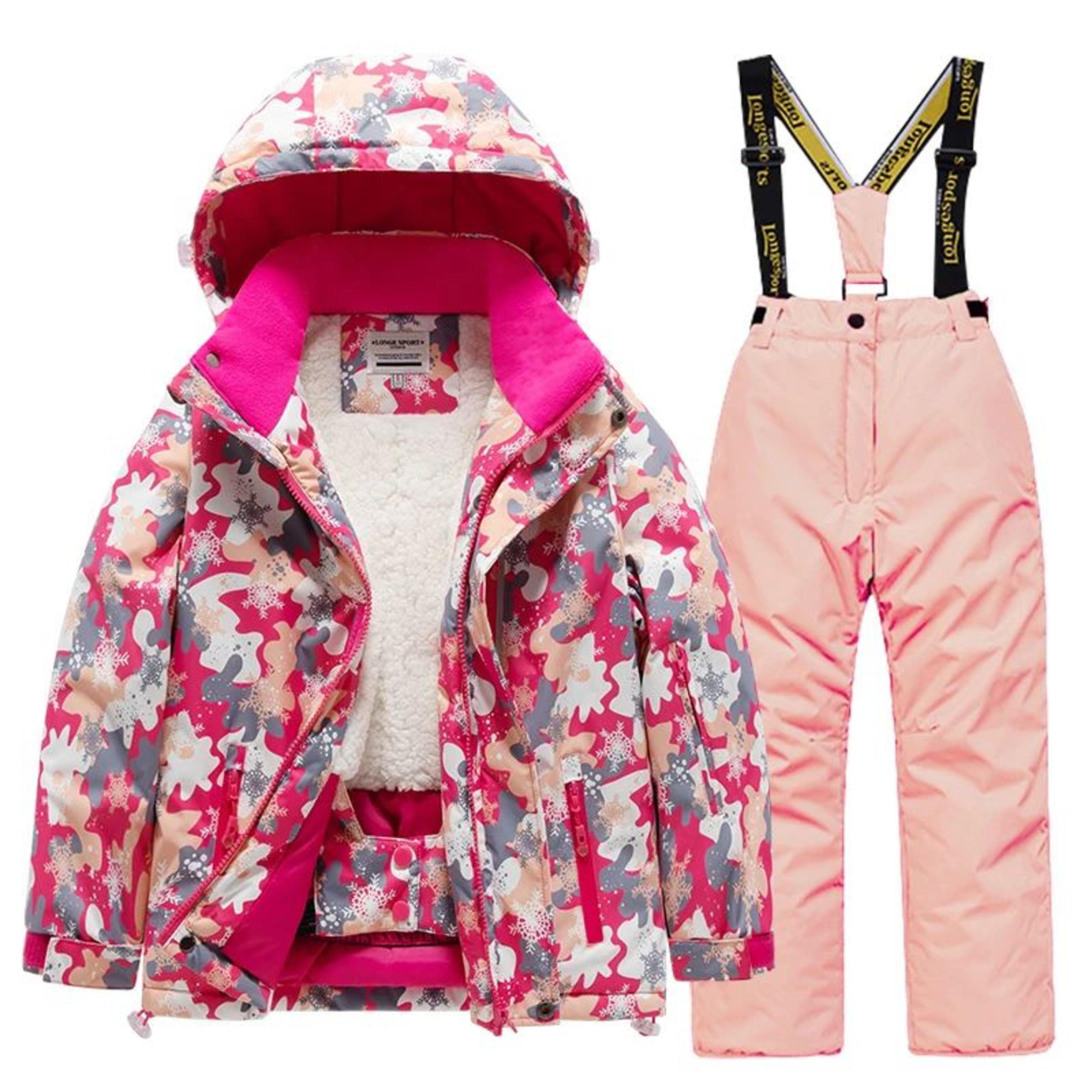 ArcticPlay Kids Ski Suit Set  Waterproof Winter Snow Outfit For Boys  Girls 4