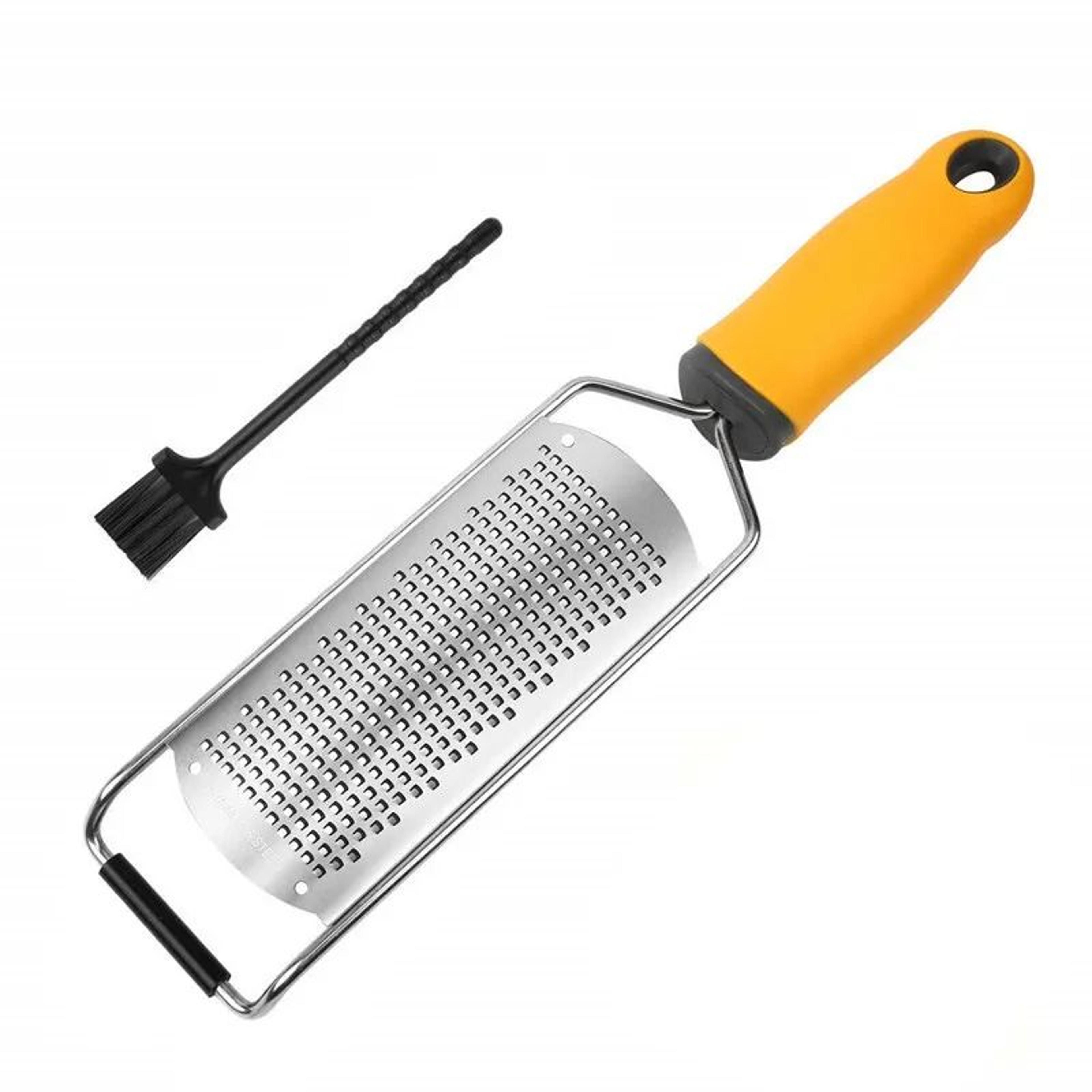 Precision Stainless Steel Lemon Zester  Cheese Grater  MultiPurpose Citrus Zester For Garlic Ginger 6