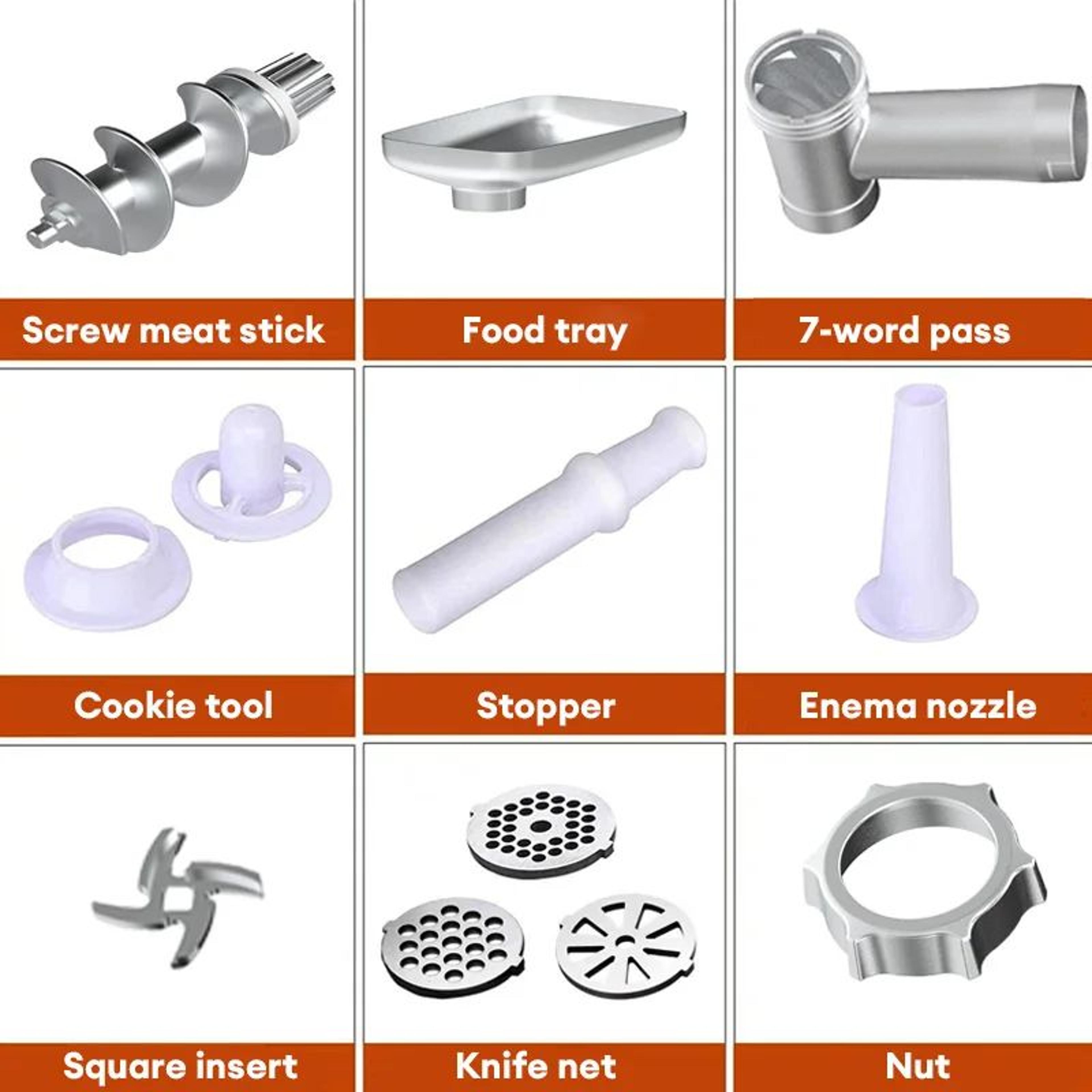 Heavy Duty Electric Meat Grinder  Sausage Stuffer For Home And Commercial Use 2