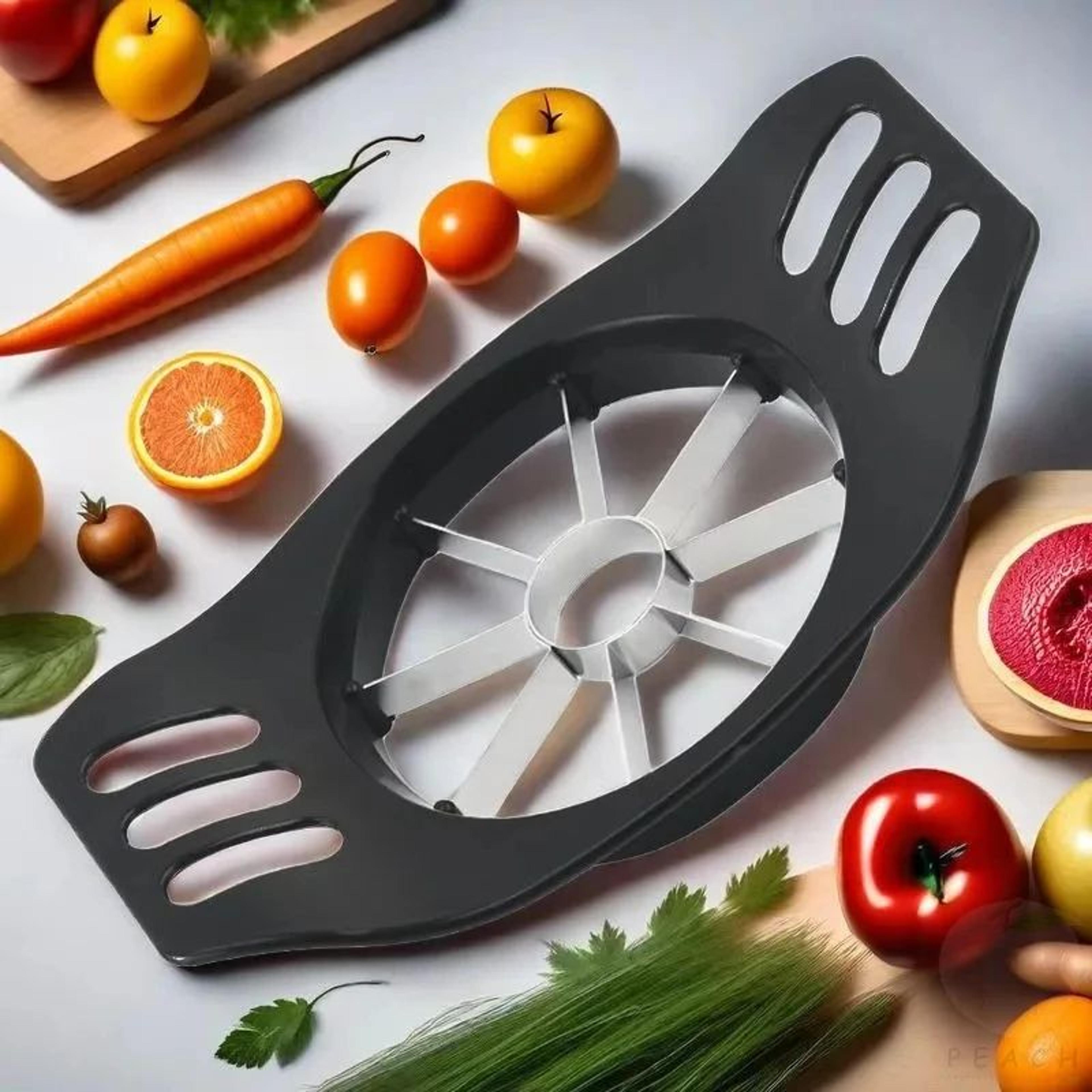 Stainless Steel Apple Slicer And Corer QuickCut Apple Cutter 4