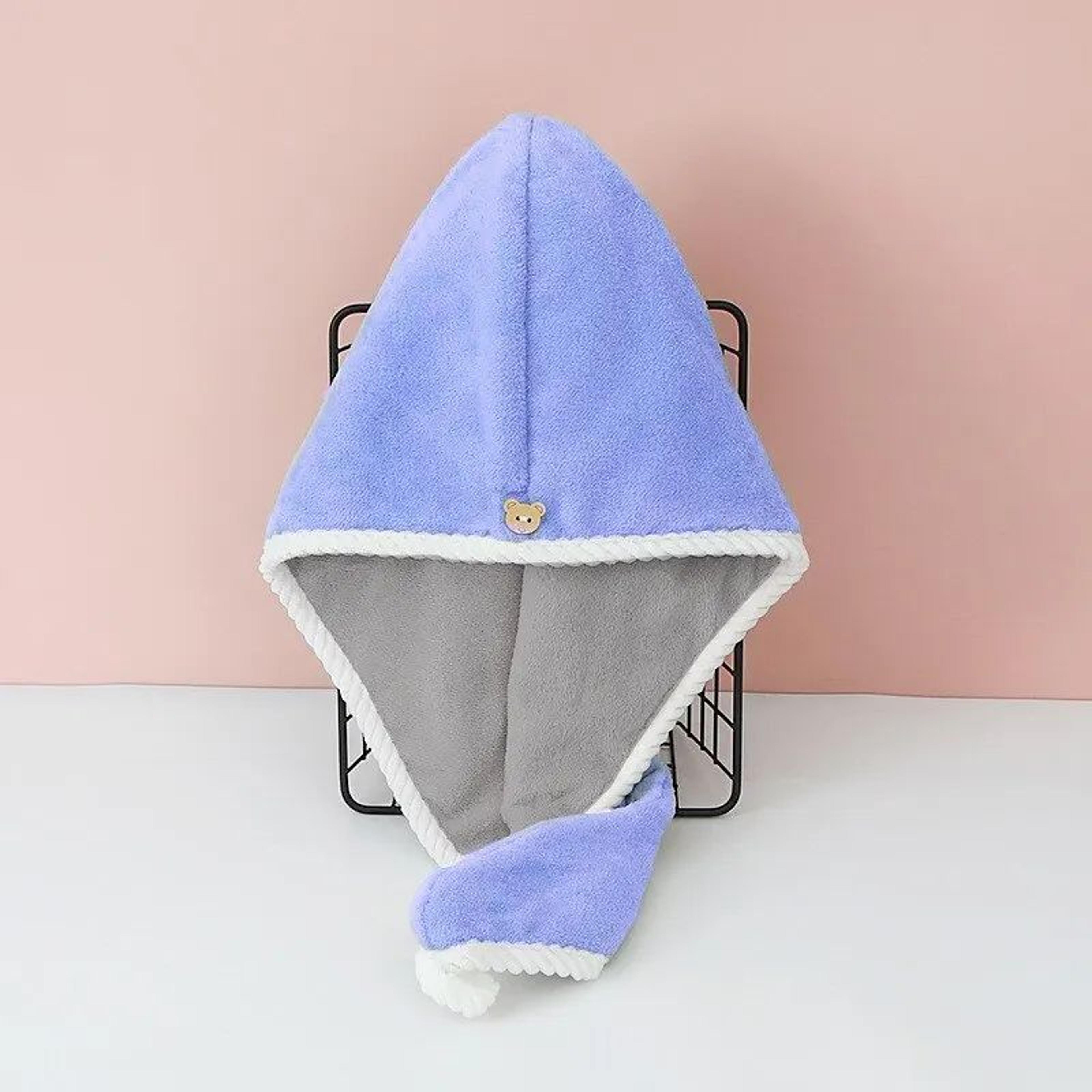 UltraAbsorbent Microfiber Hair Drying Towel Cap  Quick Dry Hair Wrap 4