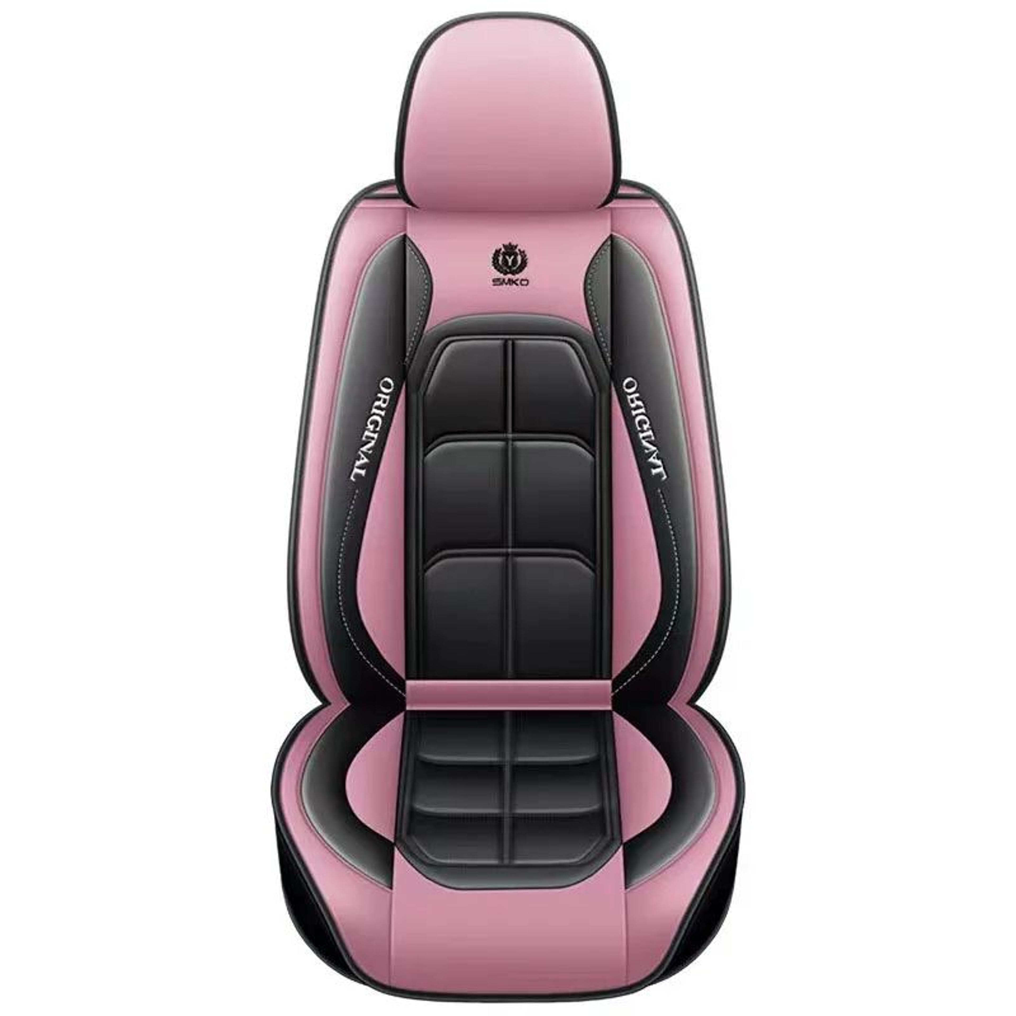 Premium Leather Car Seat Cover For Front Seat  Universal Waterproof Driver  Passenger Cushion 10
