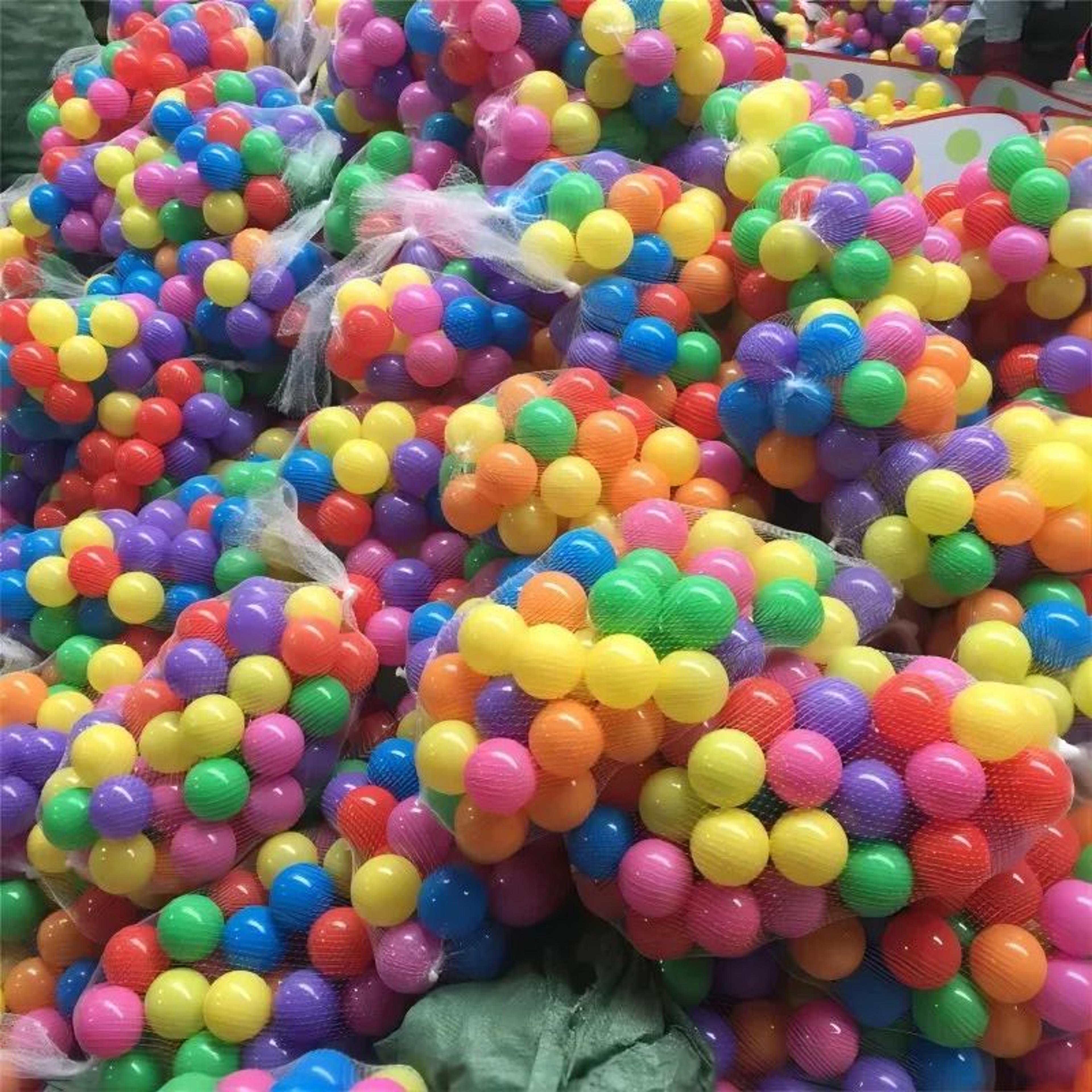 Soft Colorful Ball Pit Balls Set 100PCS For Kids  Baby Play 4