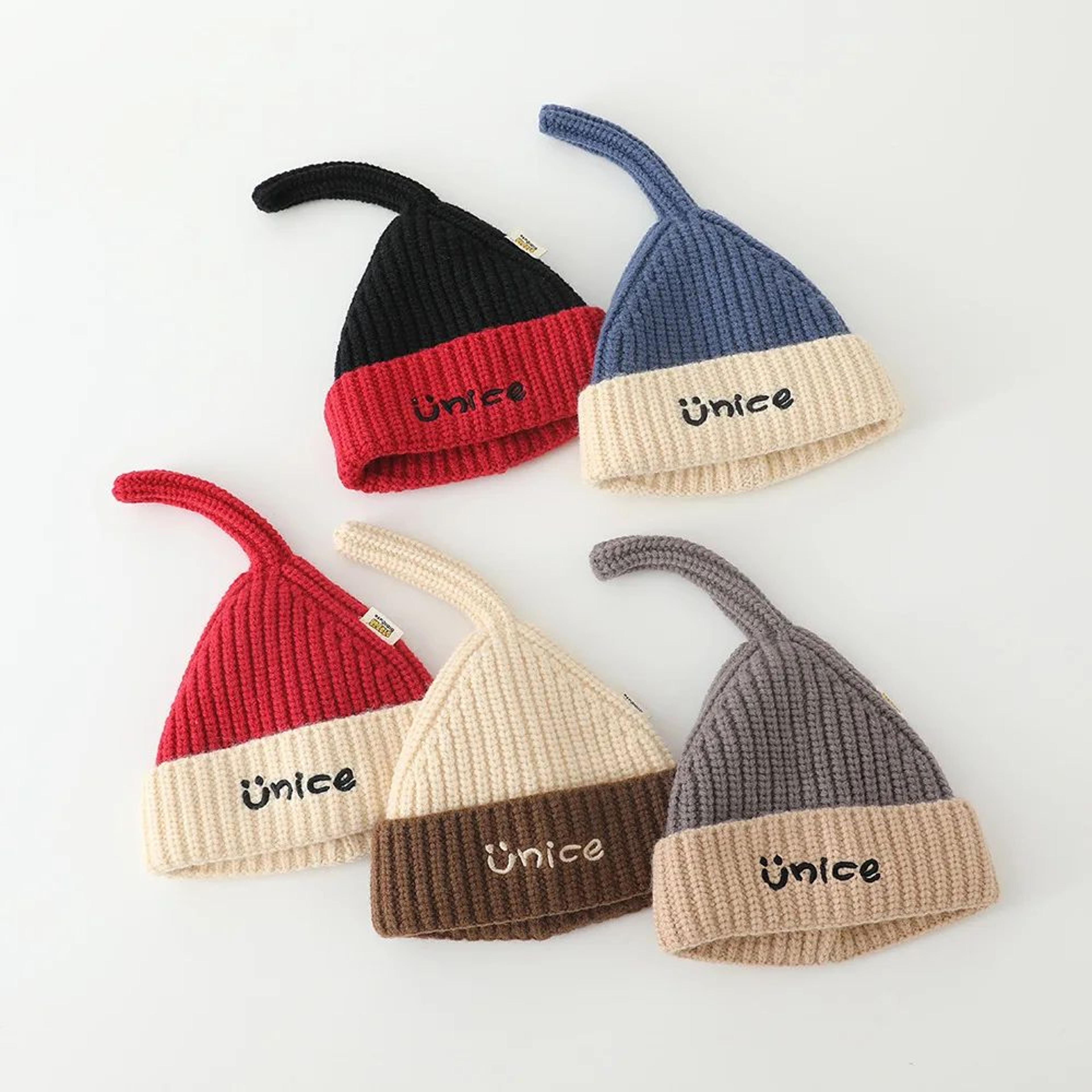 cozy knit kids ear warmer hat – windproof baby winter hat for boys & girls