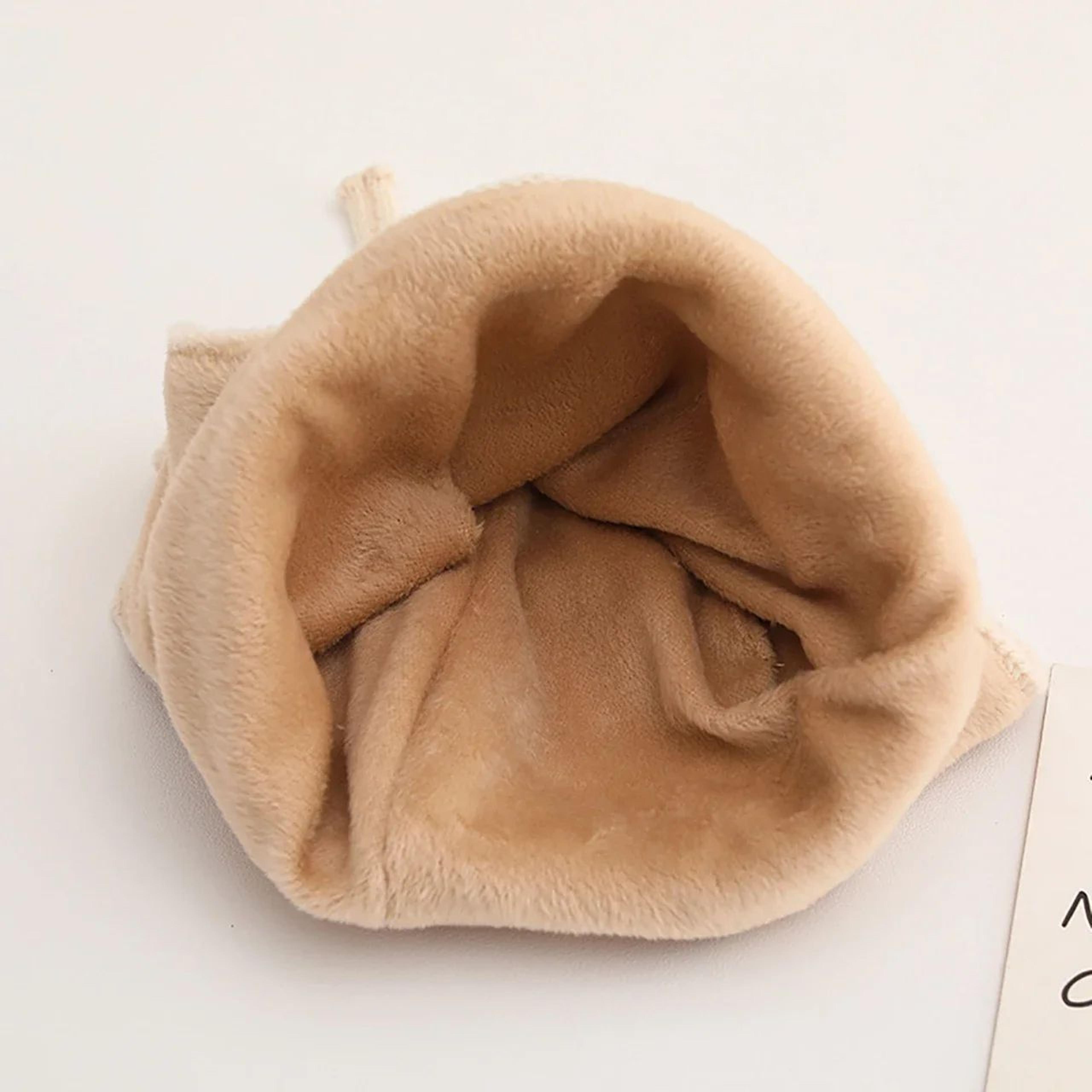 Windproof Baby Winter Hat With Ear Protection Soft Fleece Toddler Beanie 5