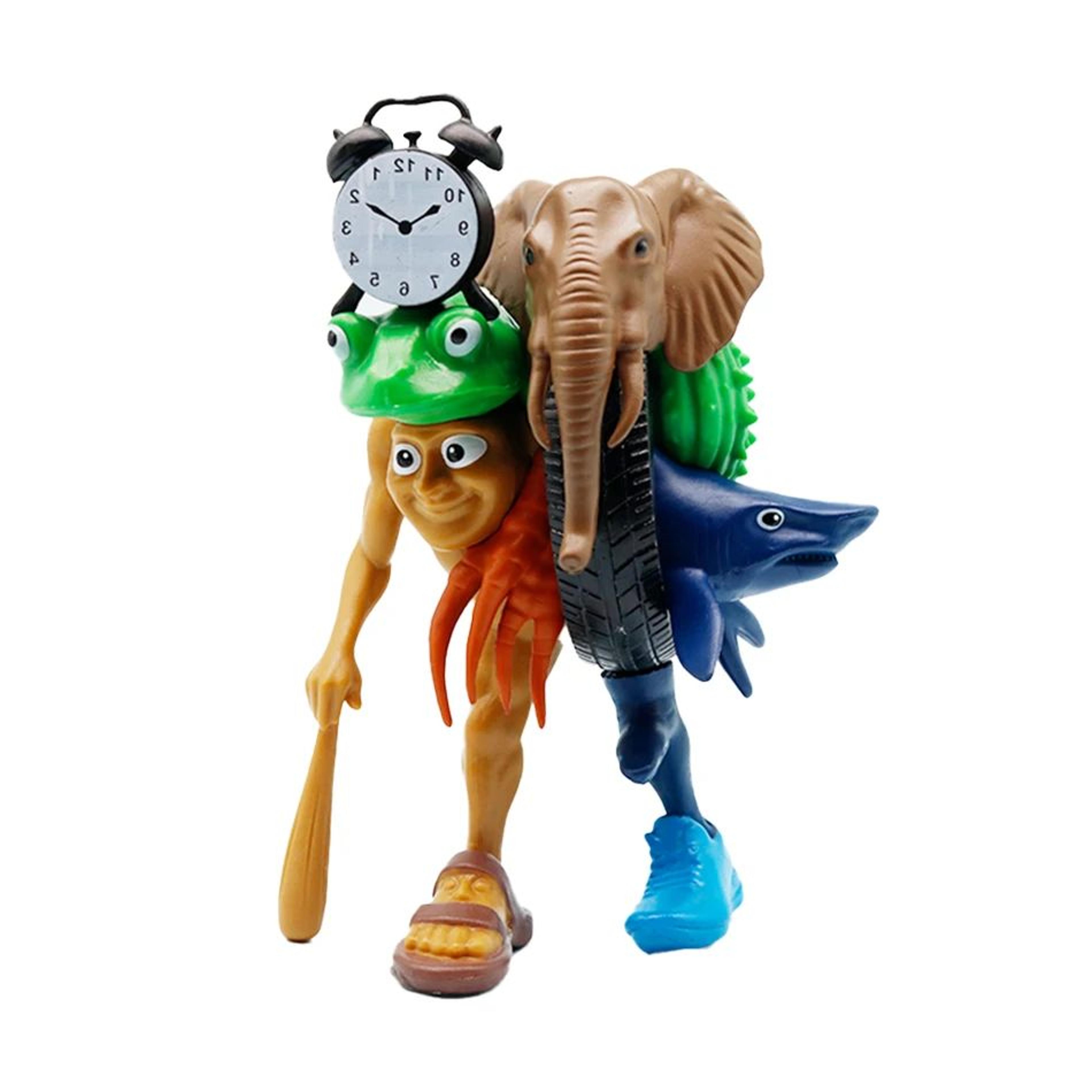 Italian Brainrot Figure Collectible  Tung Tung Tung Sahur  Tralalero Tralala Desktop Ornament Toy 2