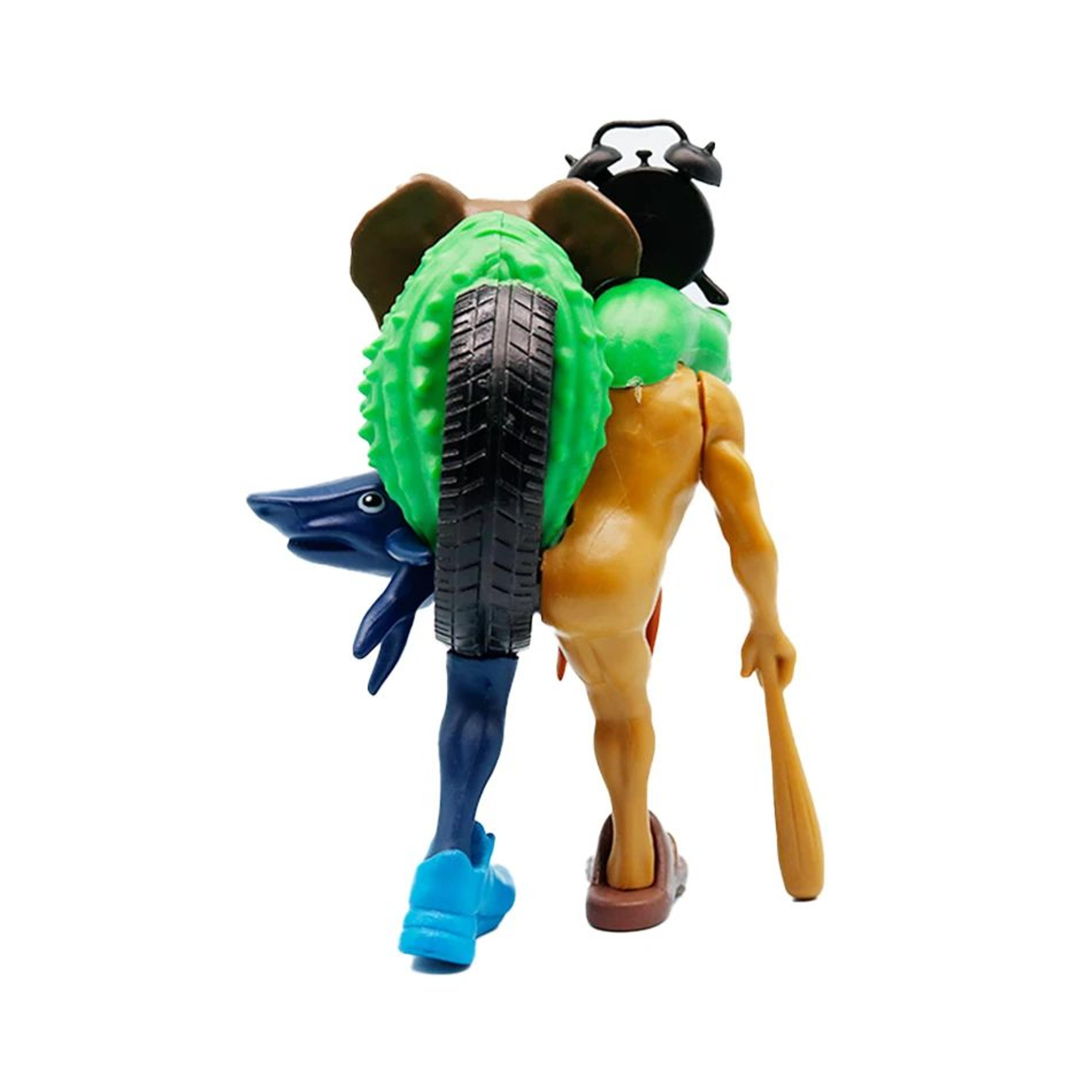 Italian Brainrot Figure Collectible  Tung Tung Tung Sahur  Tralalero Tralala Desktop Ornament Toy 4