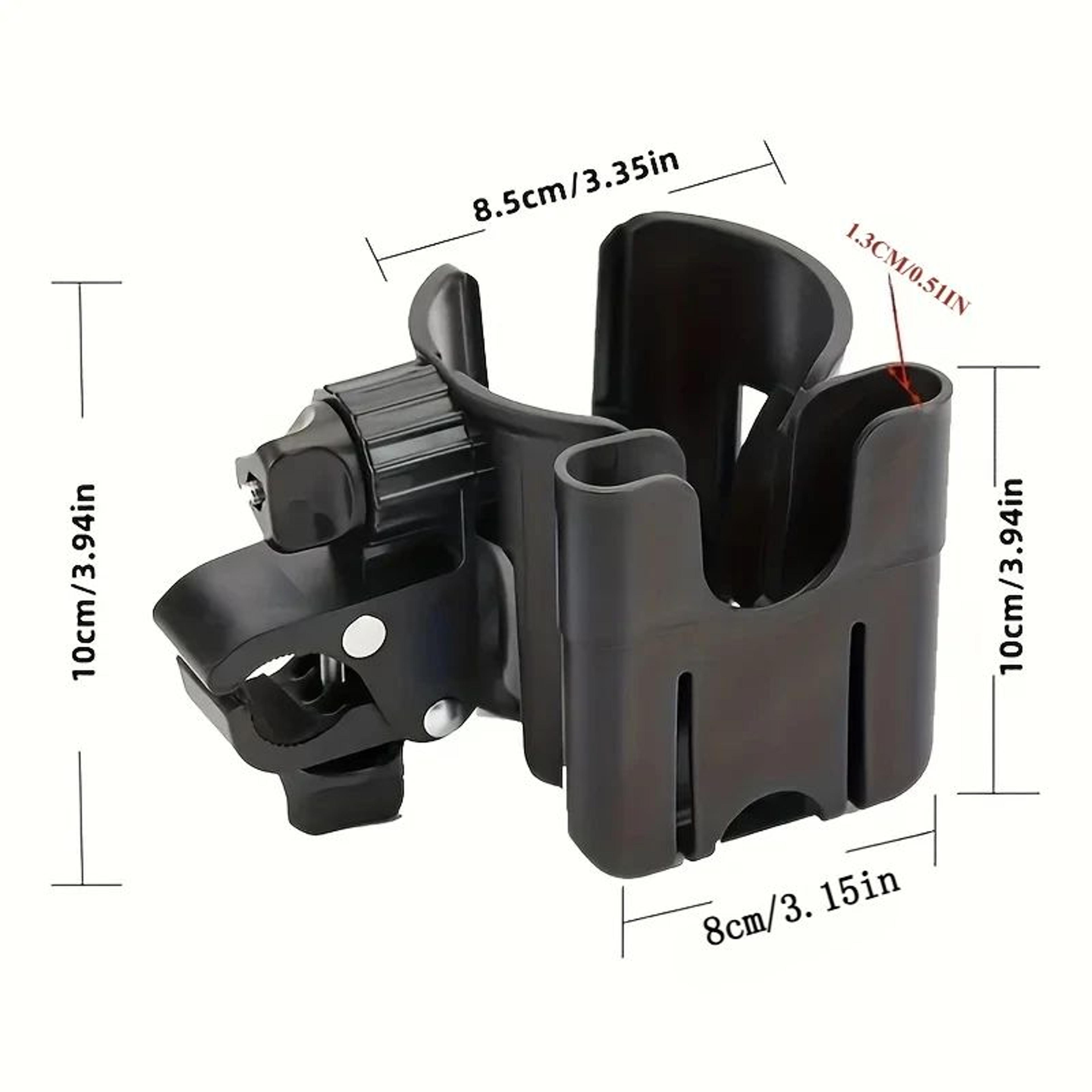 Universal Stroller Cup Holder With Phone Holder For Strollers Wheelchairs  Walkers 3