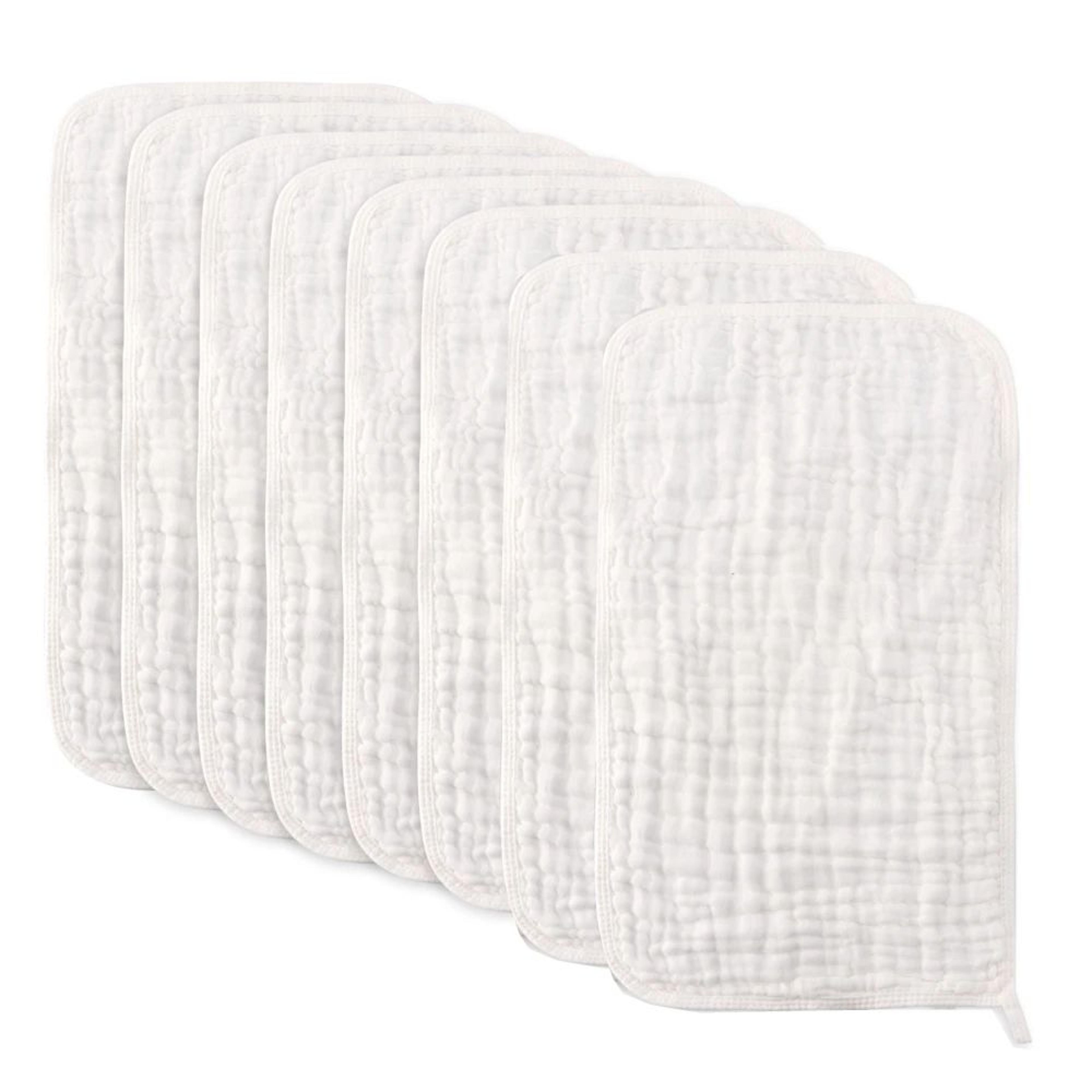 SoftShield Muslin Burp Cloths For Newborns  6Layer Cotton Baby Burp Cloths Extra Absorbent  Gentle 1