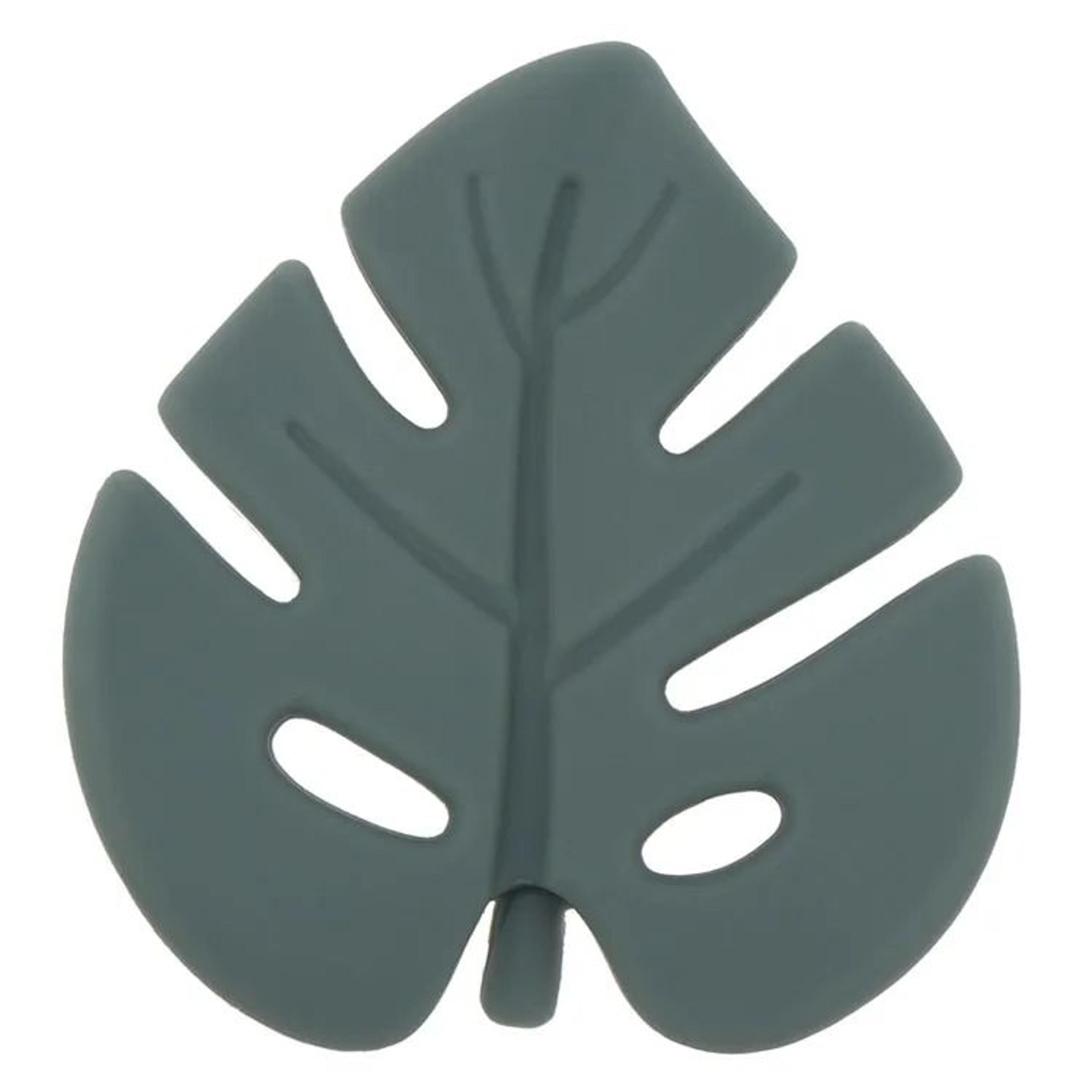SoftLeaf Silicone Baby Teether Set  BPAFree Leaf Teething Beads For Soothing Relief 6