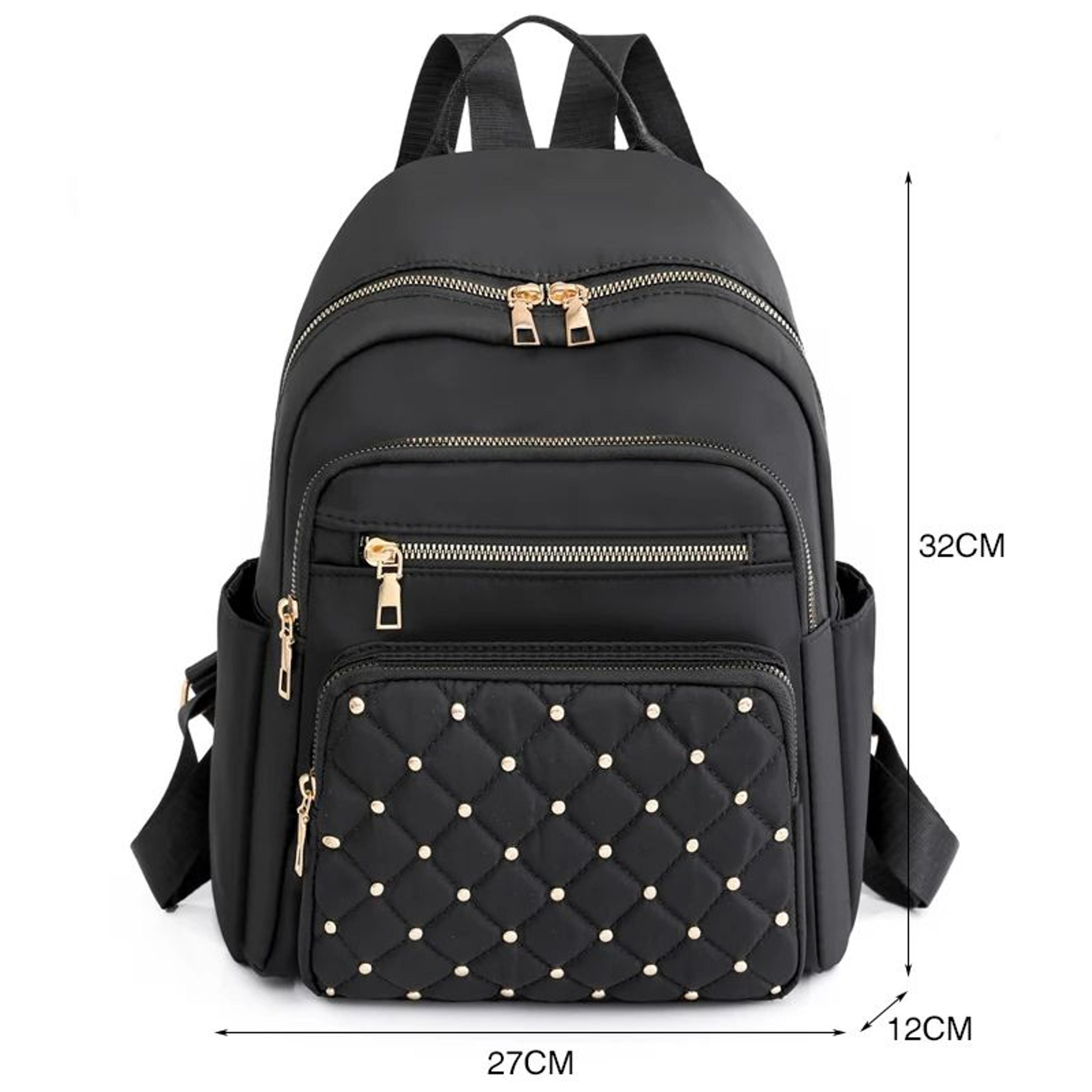 UrbanFlex Nylon Backpack For Women  Large Travel  School Essential 3