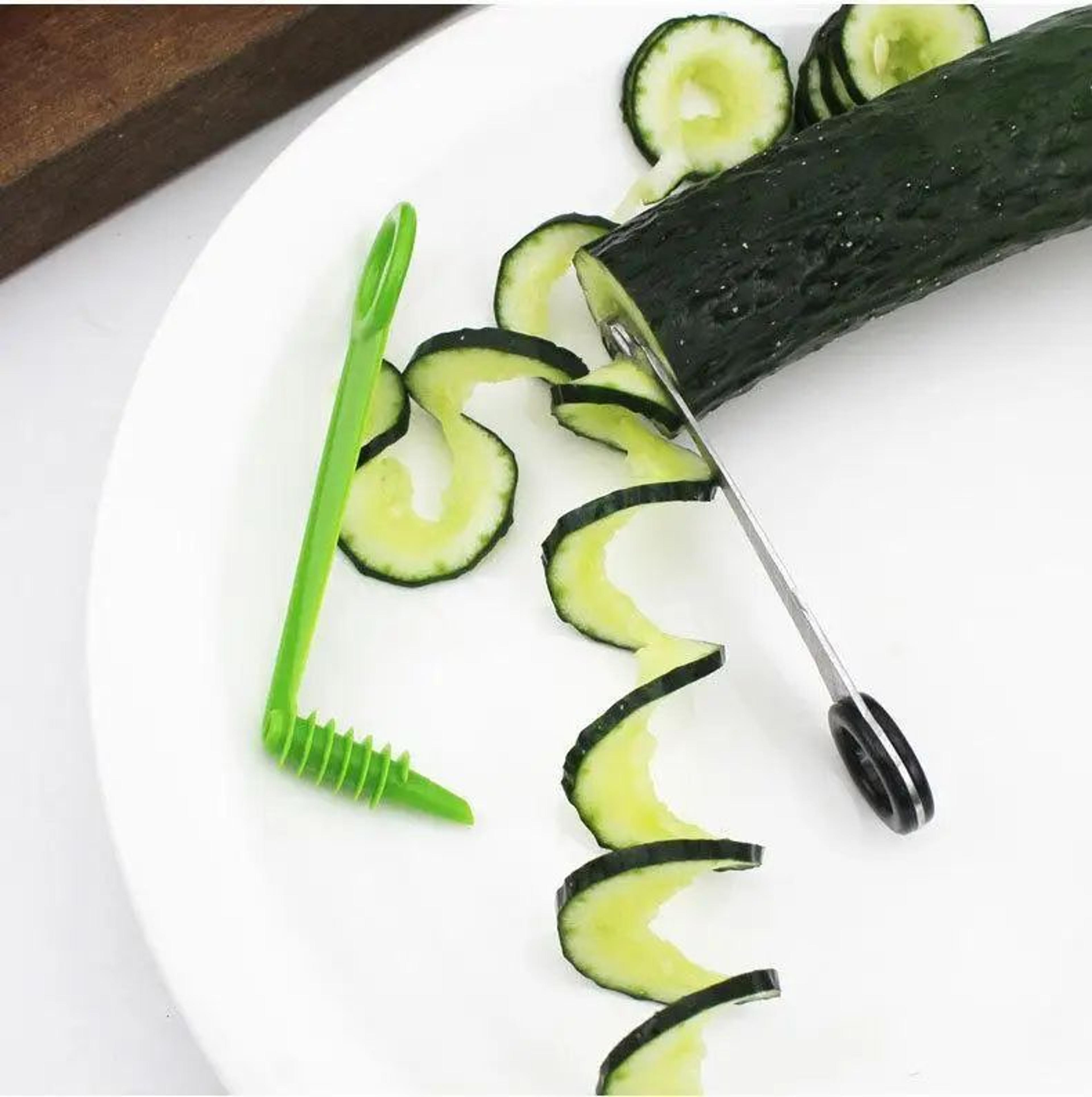 Stainless Steel Vegetable Spiralizer  Spiral Potato Slicer Tool 3