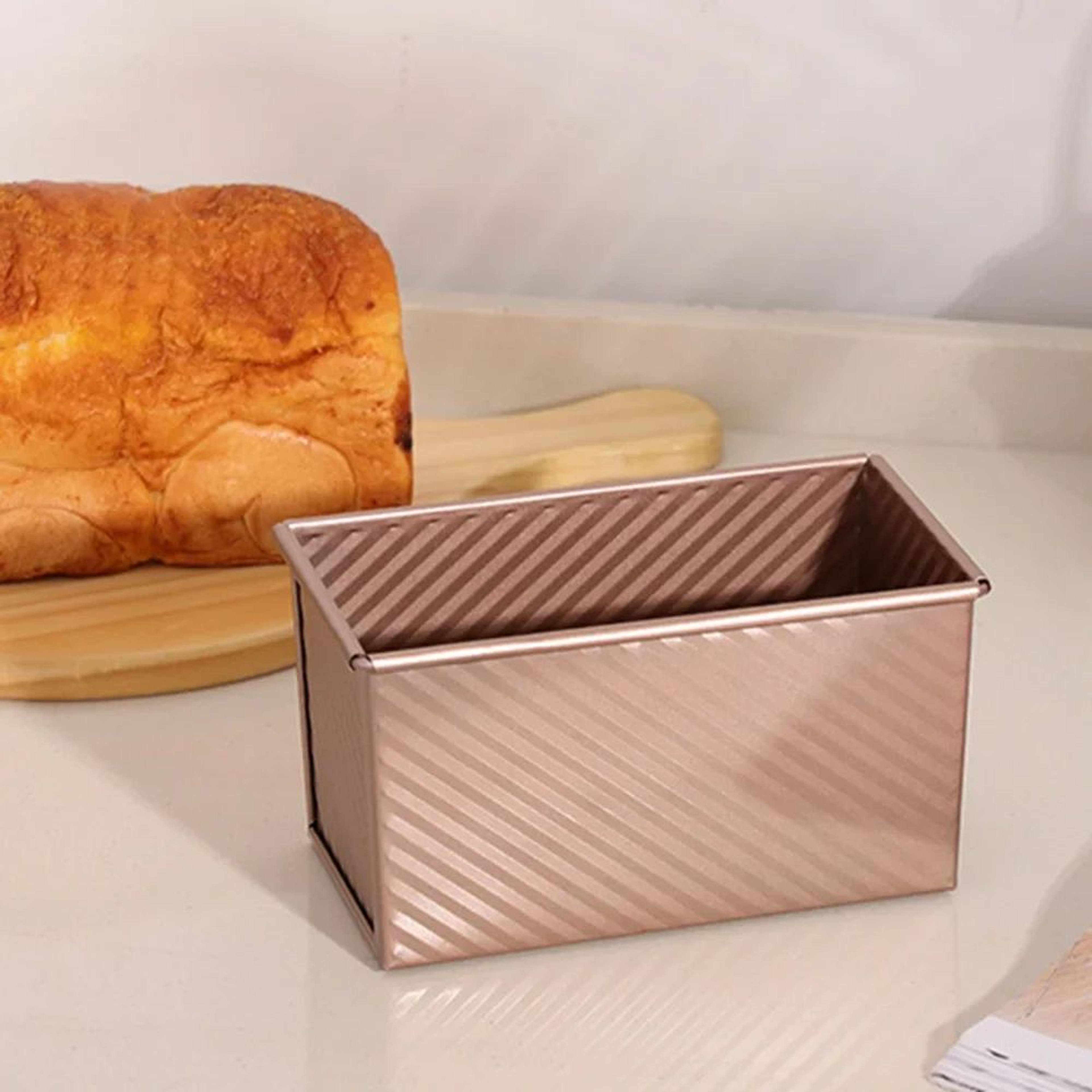 Pullman Loaf Pan With Lid  Nonstick Bread Pan For Homemade Sandwich Loaves 5