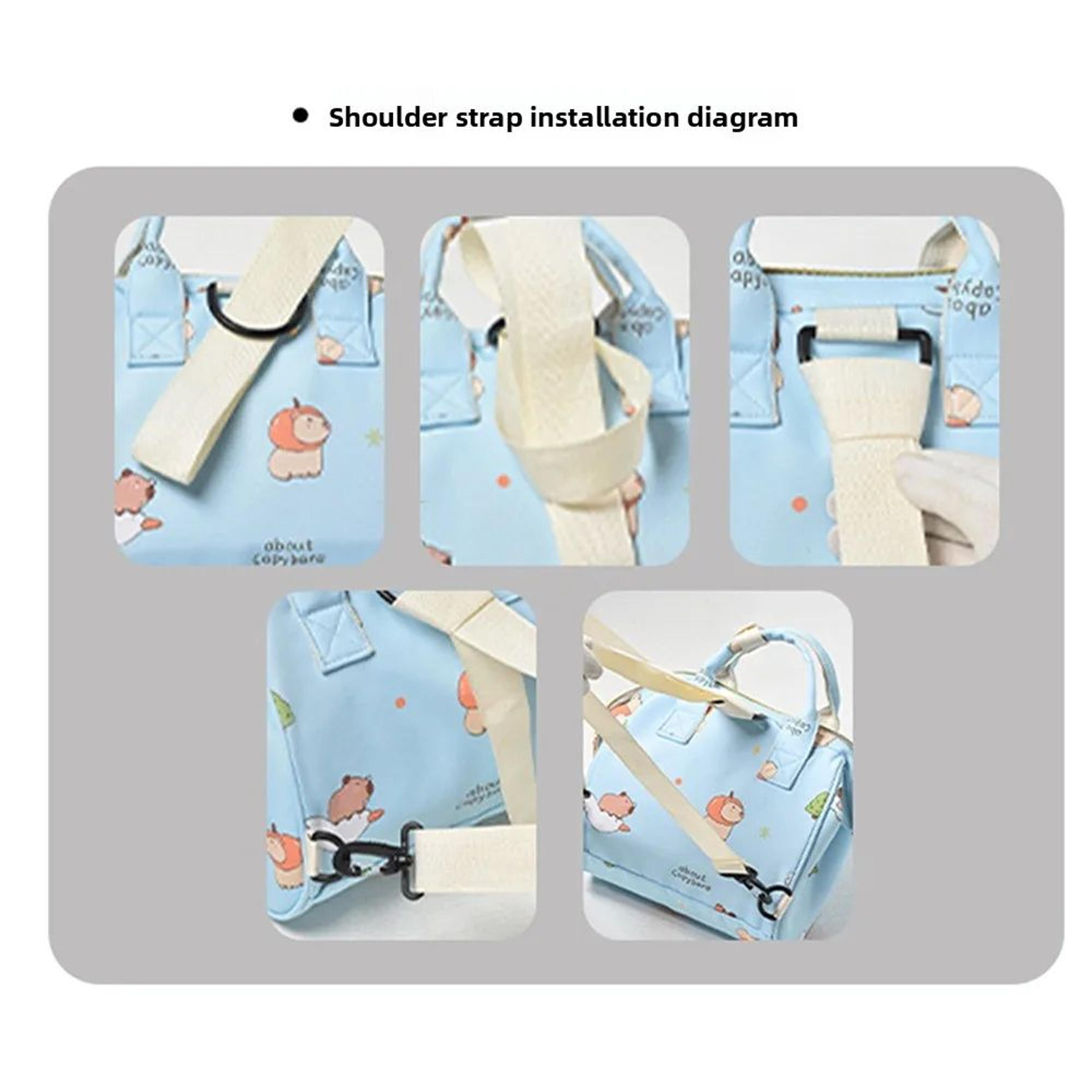 Cartoon Diaper Bag Backpack For Moms  Durable Maternity Backpack With MultiPocket Travel Storage 2