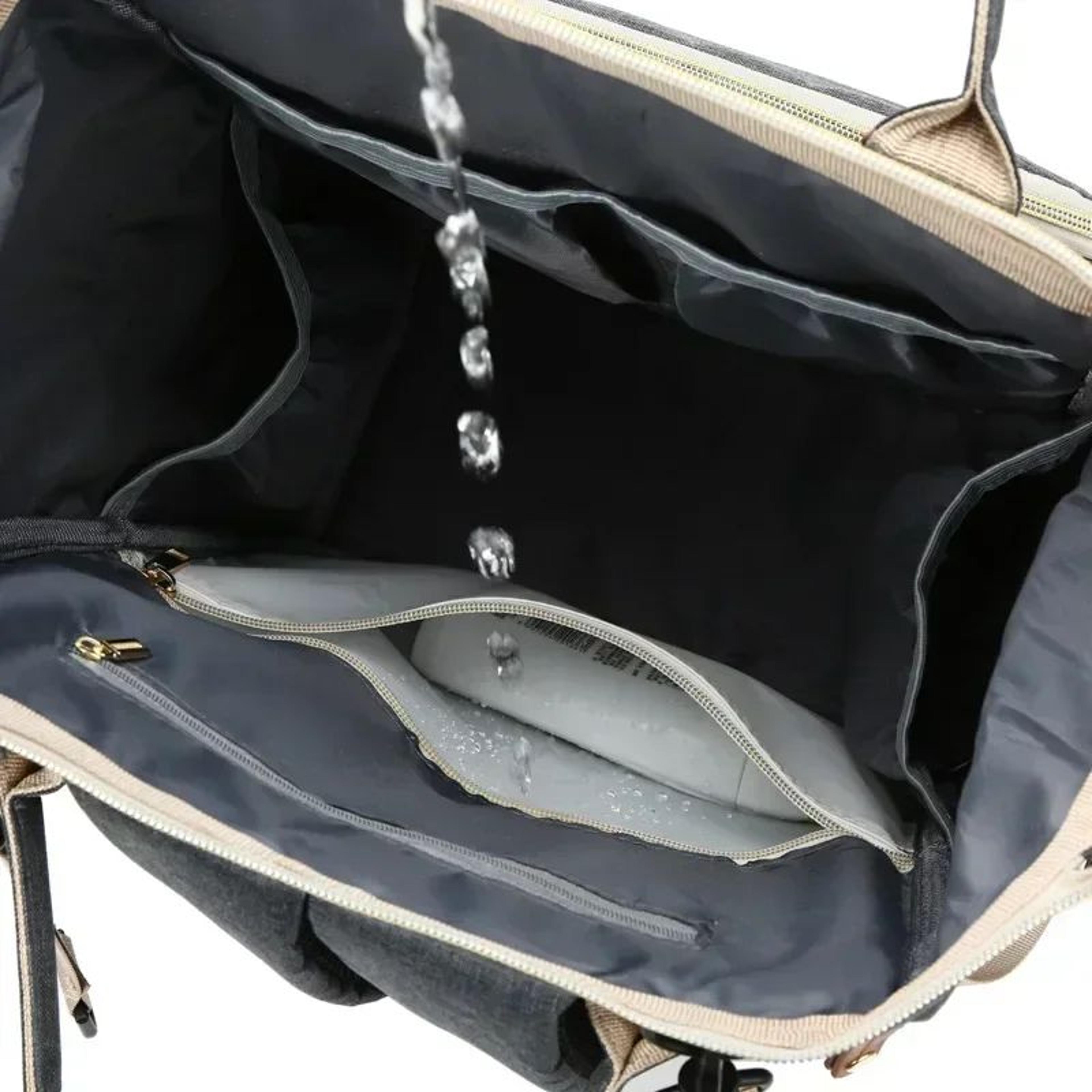 Smart USB Diaper Bag Backpack  Large Capacity Waterproof Maternity Organizer 1